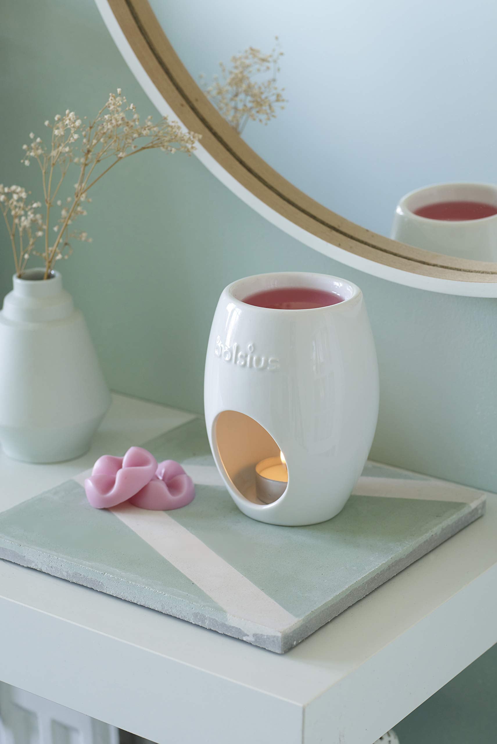 Bolsius Fragrance lamp, Wax, White, 3 x 3,5 cm