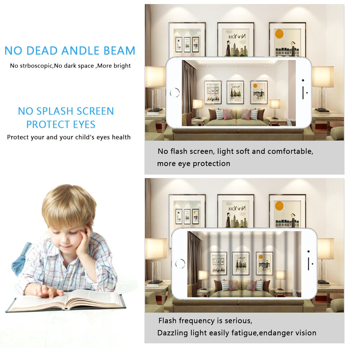 Bogao Halogen Bulb 25W GU10 Dimmable Warm White 2700K, 4 Count Pack for Candle Warmers and Wax Burners
