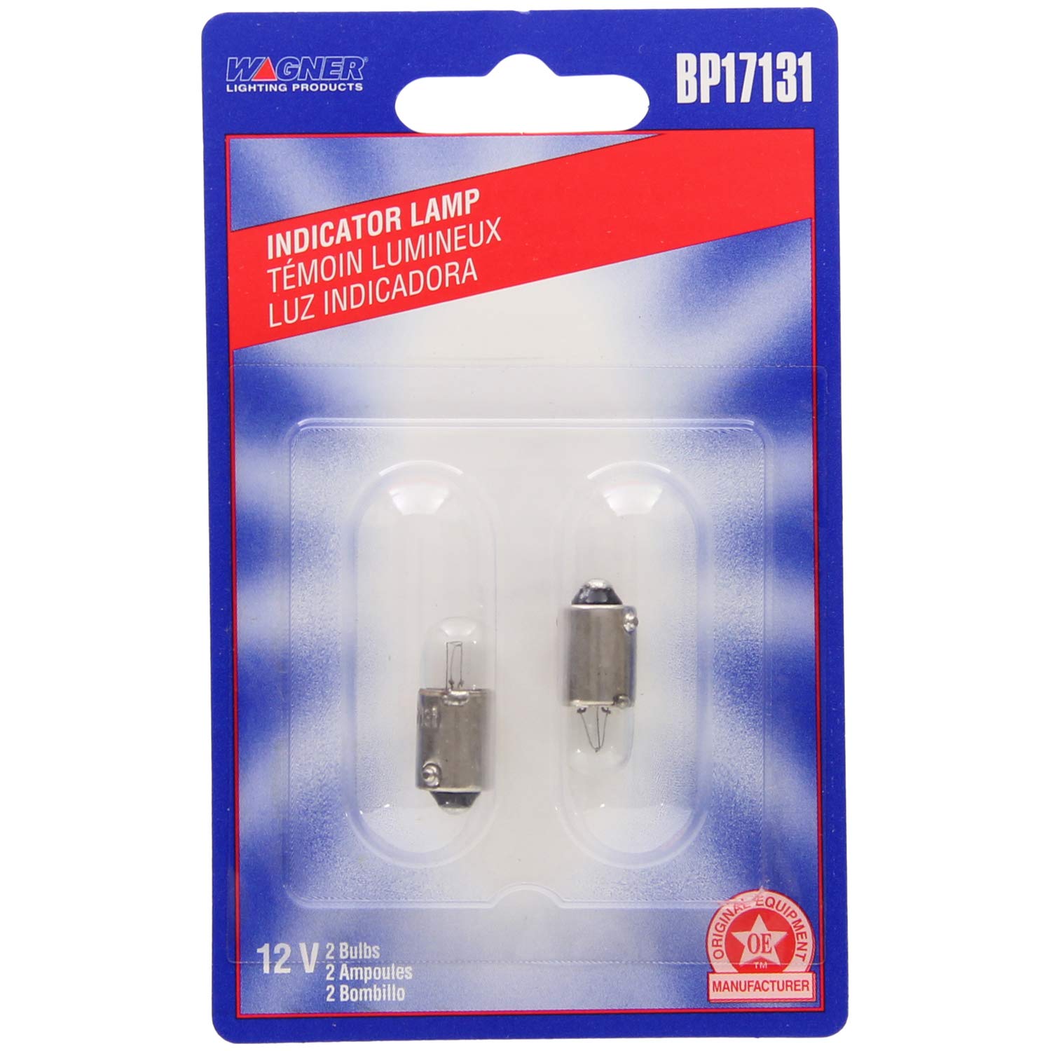 Wagner Lighting Bp17131 Standard Multi-Purpose Light Bulb Card Of 2
