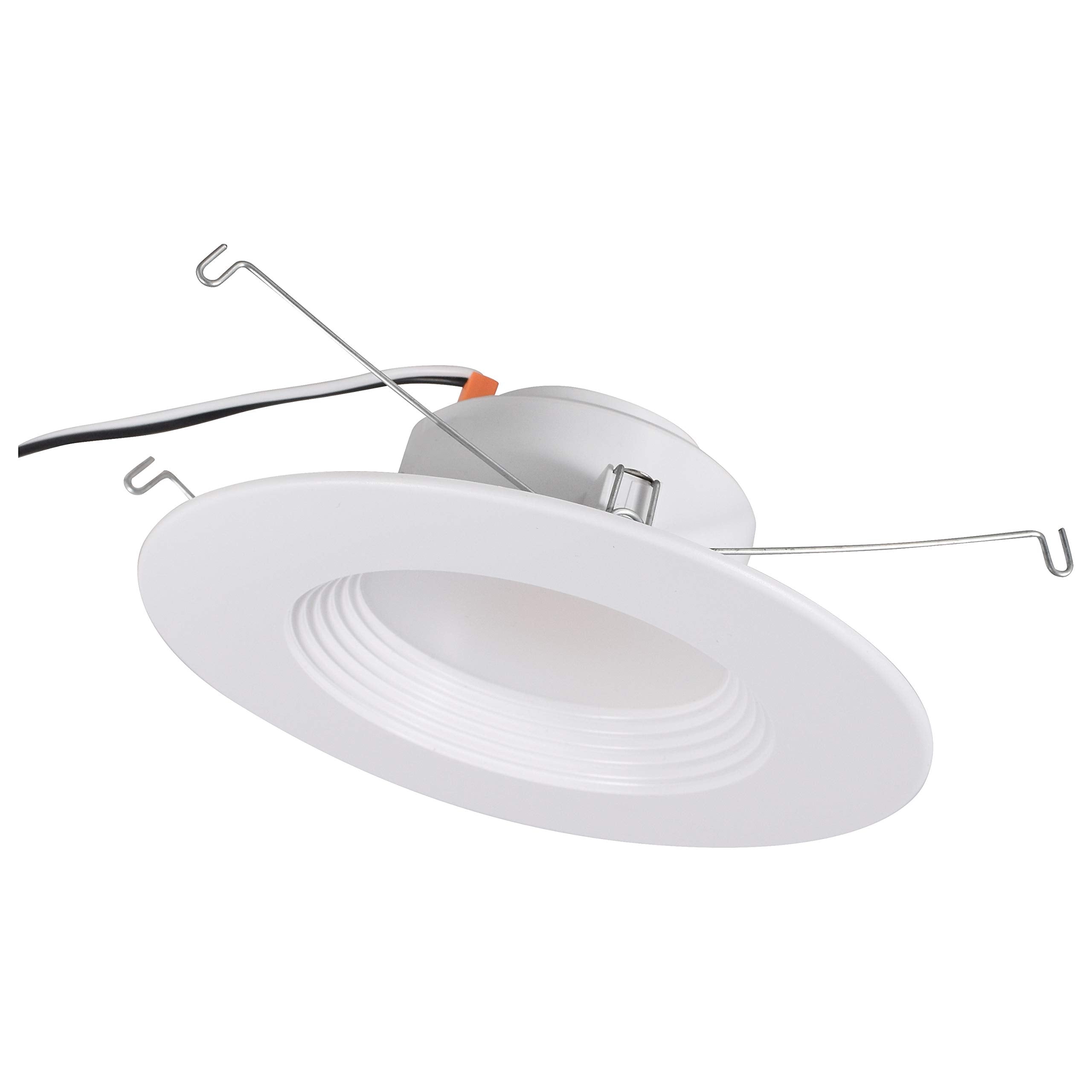 Sylvania 5''/6'' Recessed Led Downlight Kit With Integrated Trim, 65W Equivalent Efficient 8.5W, Dimmable, 675 Lumens, 80 Cri, 4