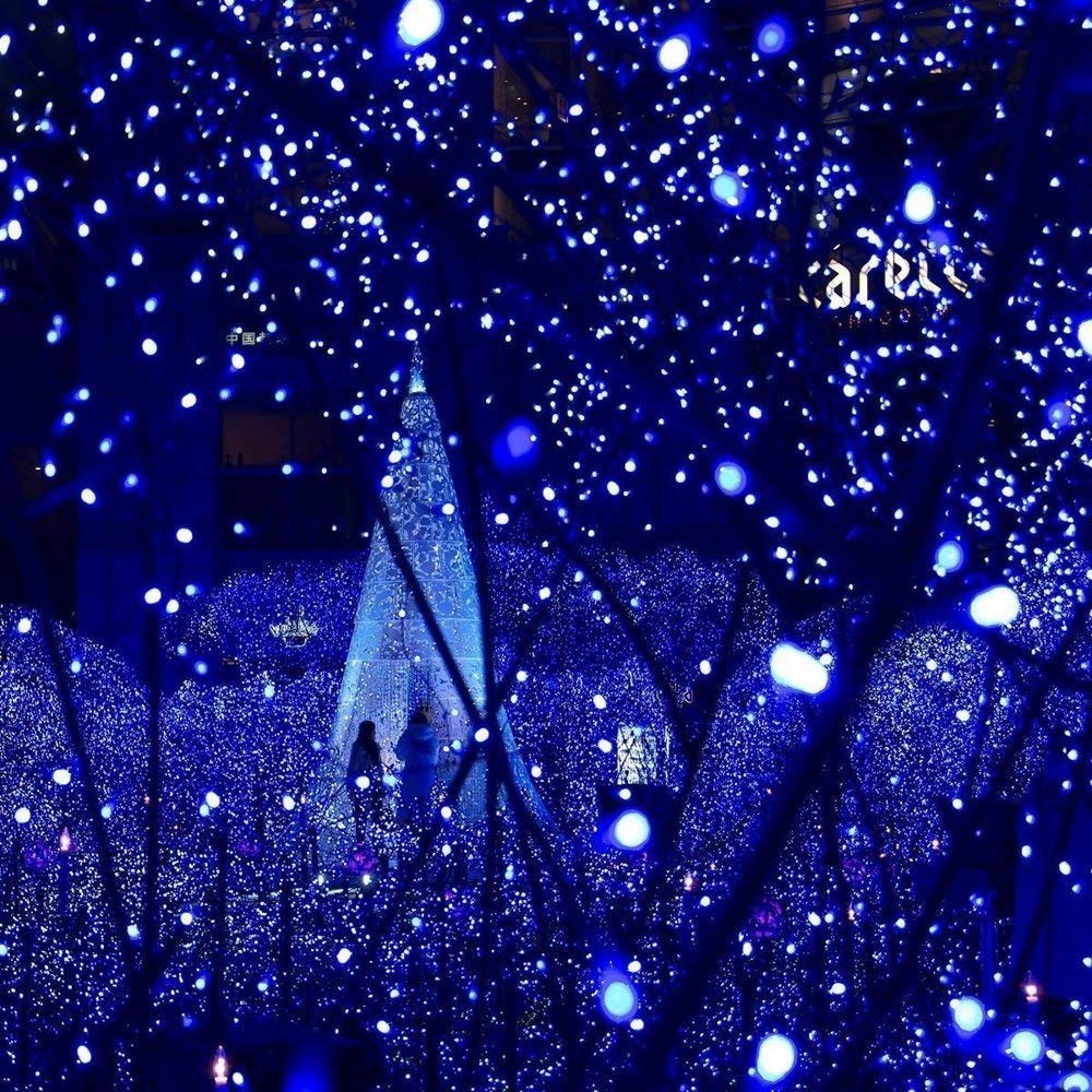 Chritsmas Decoration Outdoor String Lights - 25M/82Ft 220 Leds 8 Modes Memory Function End-To-End Extendable Plug In Waterproof