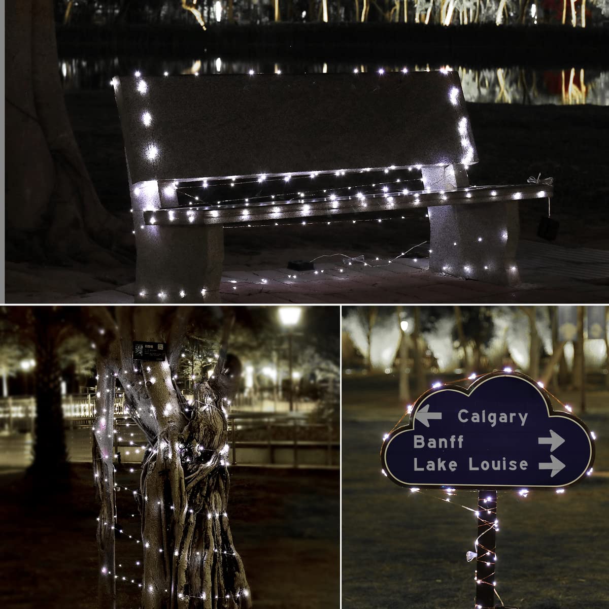 Mikasol Fairy Lights Battery Operated, 16 Packs Mini 3*Aaa Battery Powered Copper Wire Led Starry String Lights Firefly Lights For Bedroom, Christmas, Parties, Decoration (5M/16Ft Cool White)