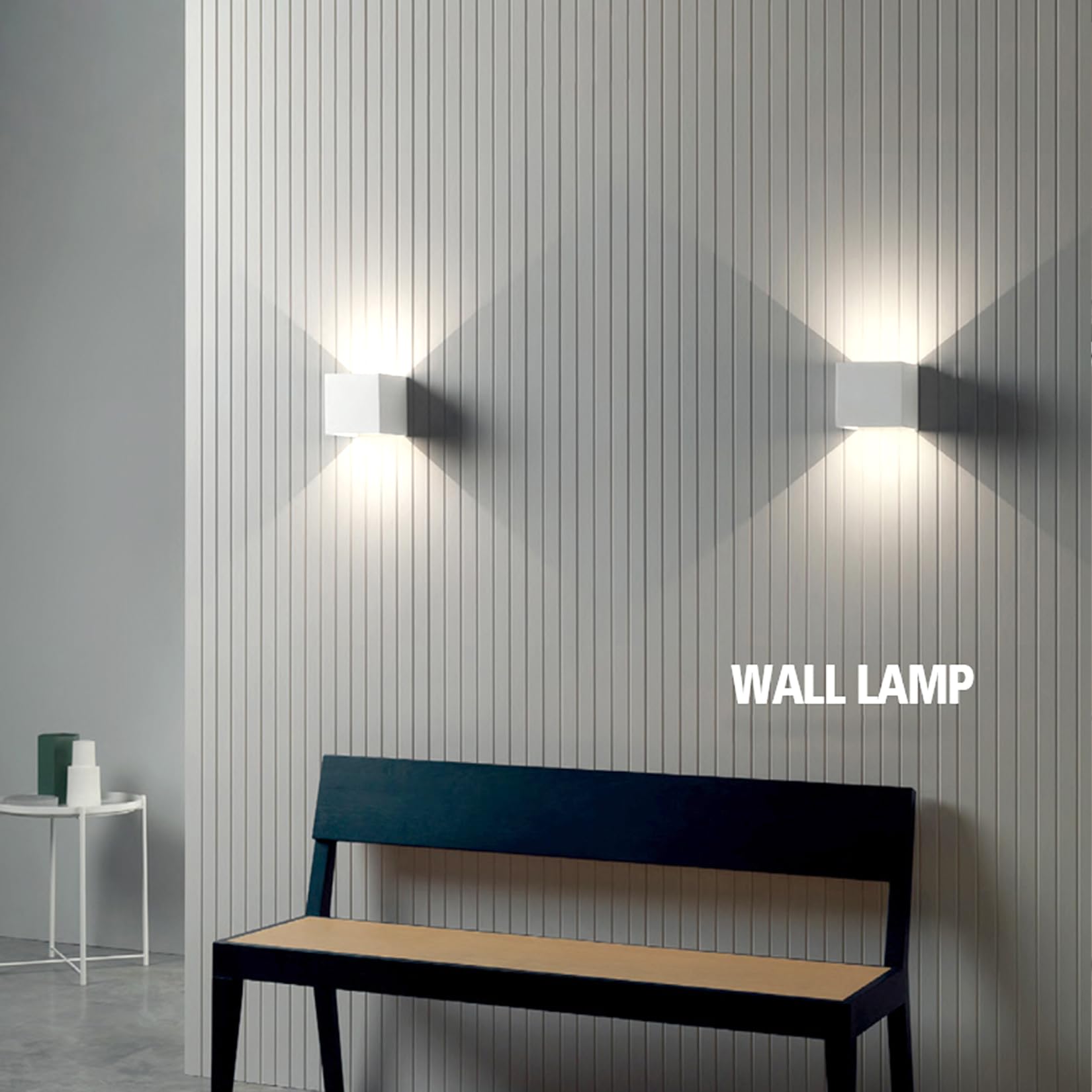 4 Pcs Led 12W Outdoor Wall Lights Sconces Exterior/Interior Up And Down Lights Ip65 Waterproof Modern Outdoor Lighting Fixtures