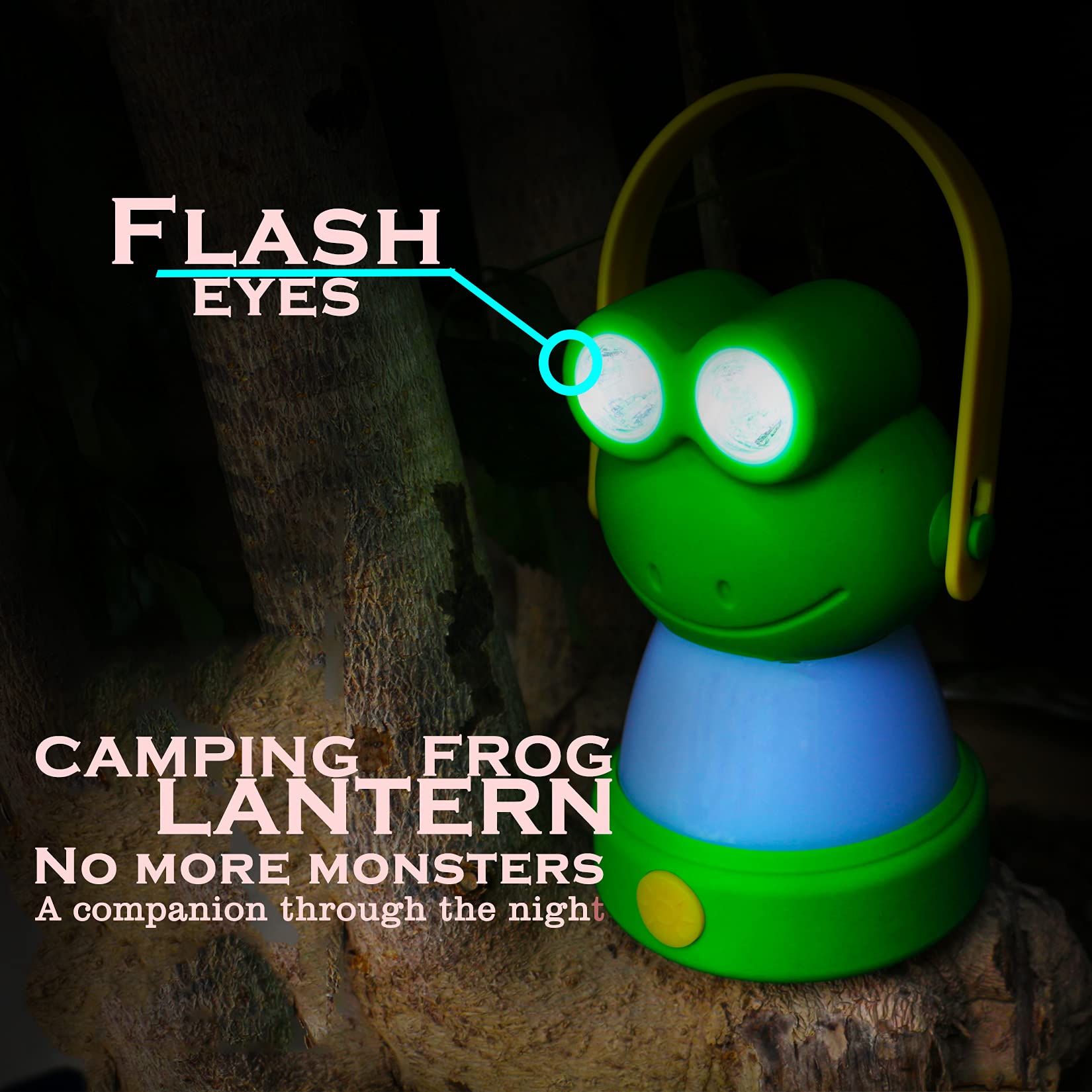 FANT.LUX LED Camping Lantern & Headlamp Set for Kids, Model NBOWL-001, Lightweight, Battery Powered, Owl Design