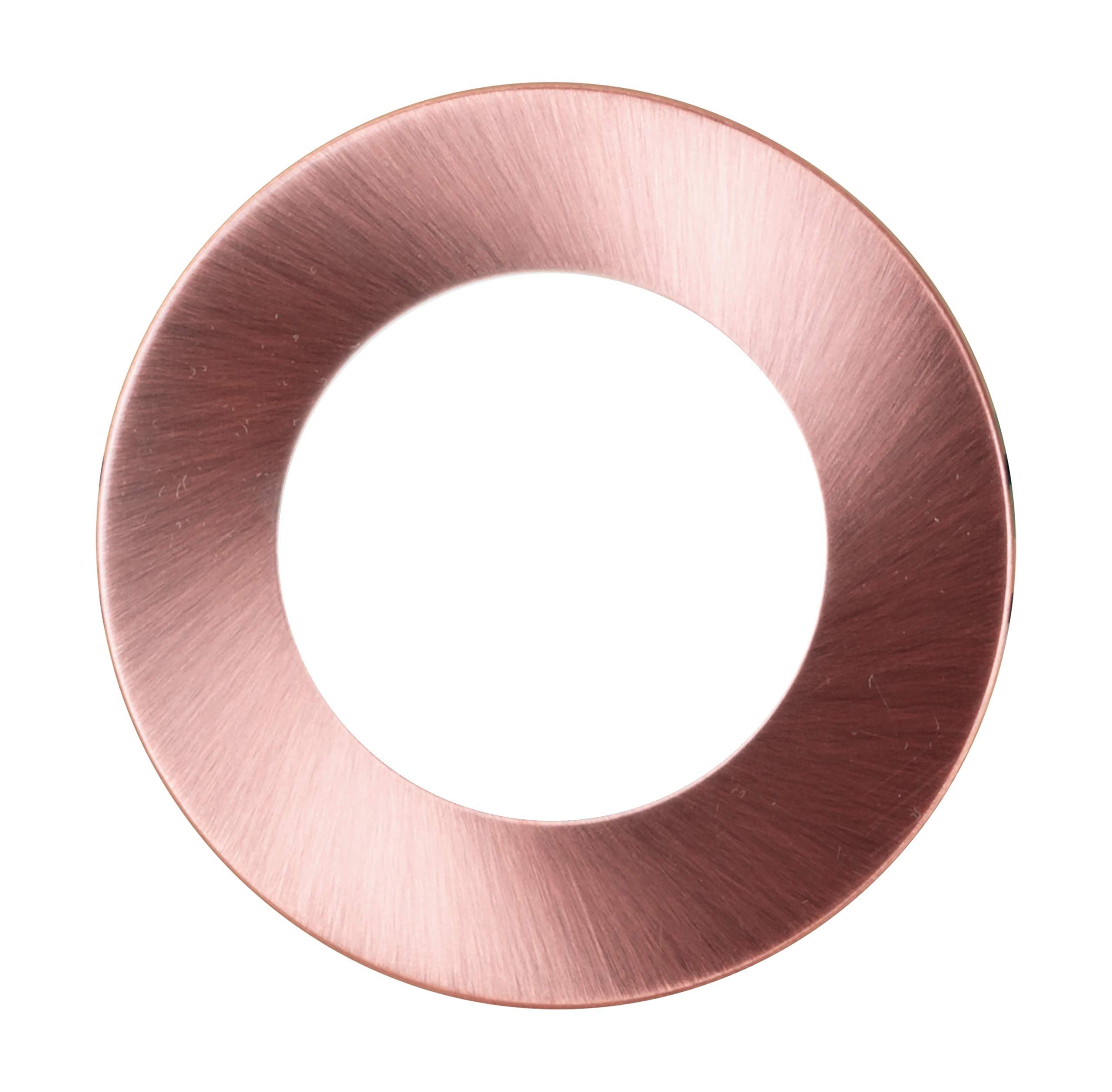 NICOR Lighting Aged Copper Faceplate for NICOR DLE3 Series Downlights (DLE3-TR-AC)