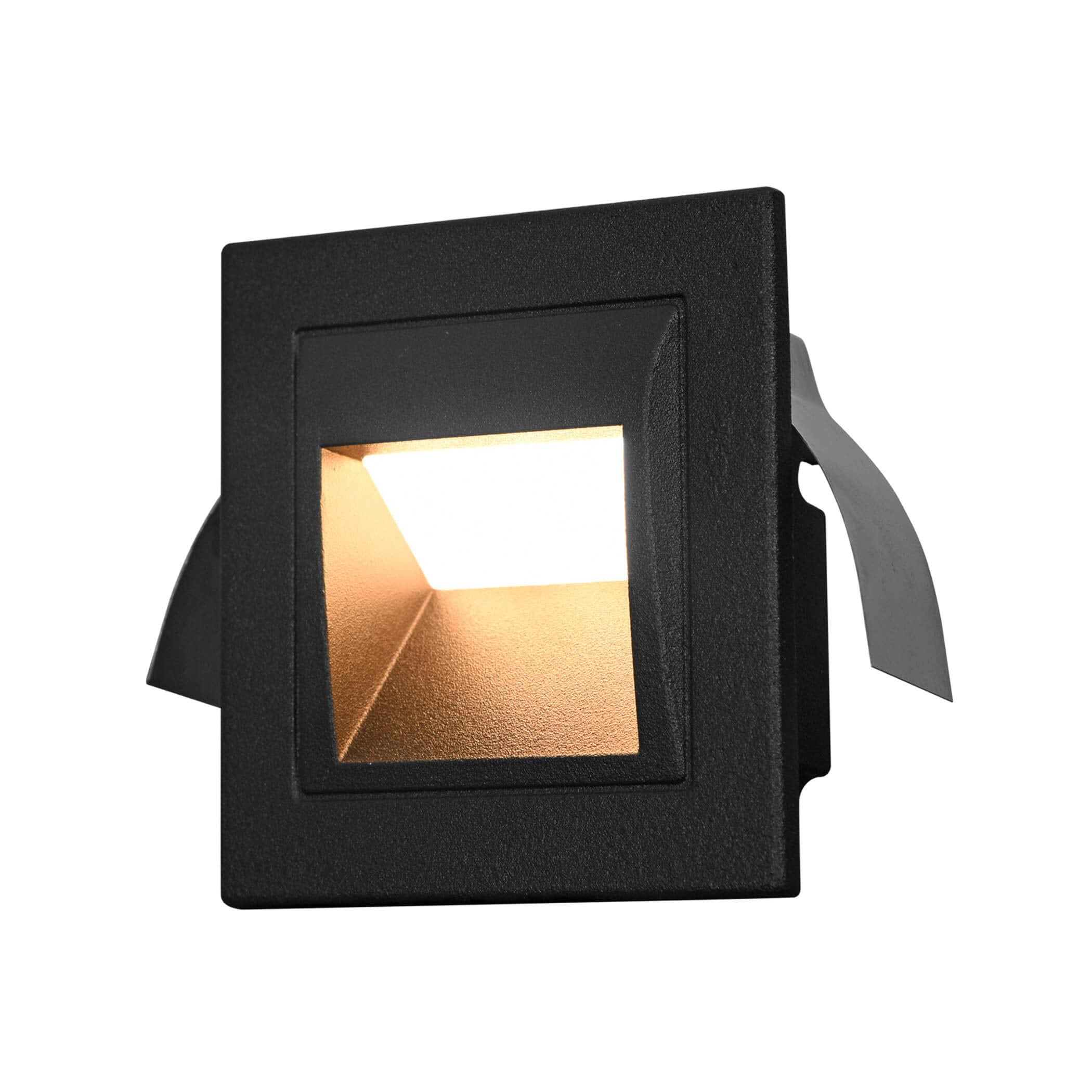 Vonn 3.5&quot; Low-Voltage Led Outdoor Step Light, Matte Black, 2-Watt Integrated Design