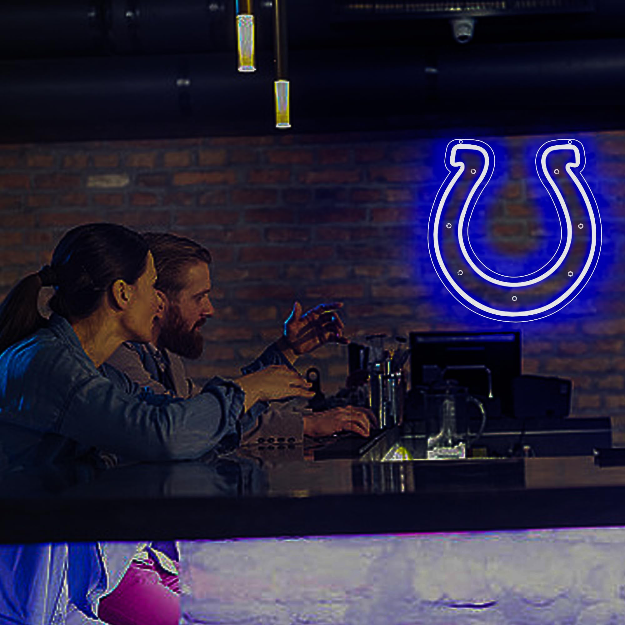 Football Neon Sign For Wall Decor Football Led Neon Light For Man Cave Birthday Gifts For Rugby Fans With Rugby Team Light Up Sign For Party Club Bar Dorm Size12.9 * 13.7In(Zyld116)