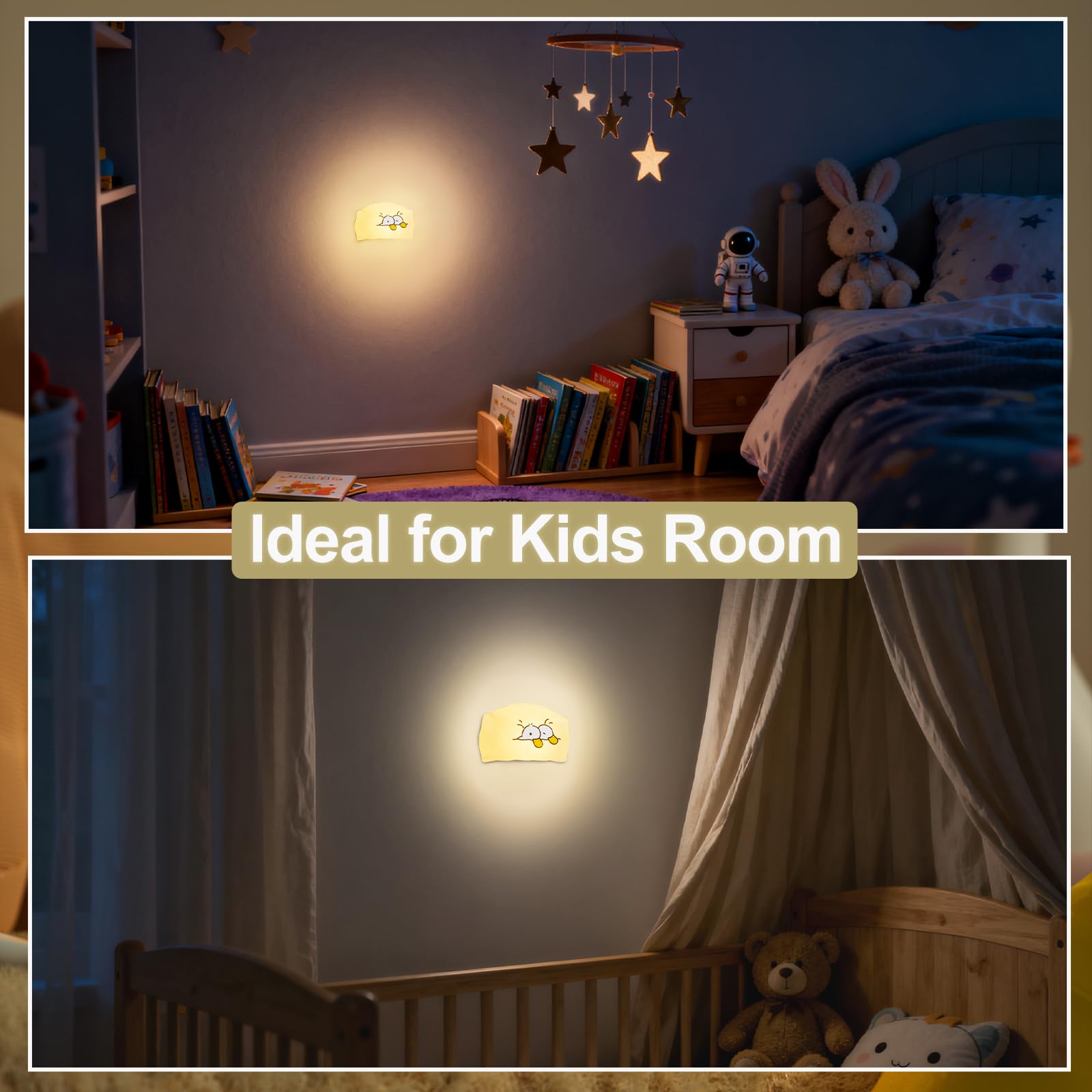 Dealswin Night Light For Kids  Led Squishy Ultra-Soft Cute Light Up Duck Magnetic Base  Dimmable Nursery Nightlight Gifts For Baby Room Decor  Rechargeable Bedside Touch Lamp For Breastfeeding