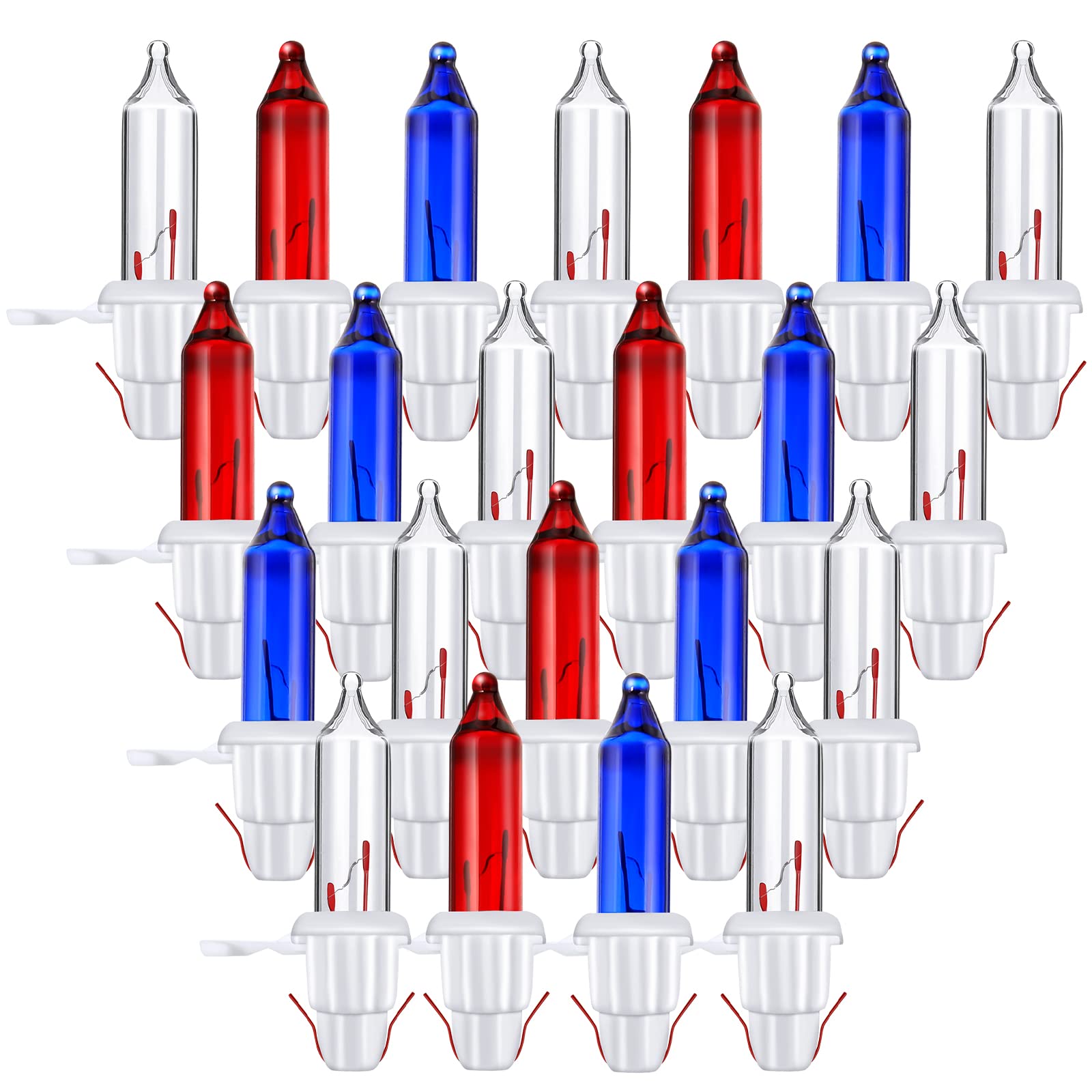 60 Count 2.5V Christmas 50/100/150/200 Count Mini Incandescent Wire String Lights Replacement Bulbs Indoor/Outdoor Christmas Lights Decorations for Home Xmas Tree (Brown Base with Warm White Bulb)