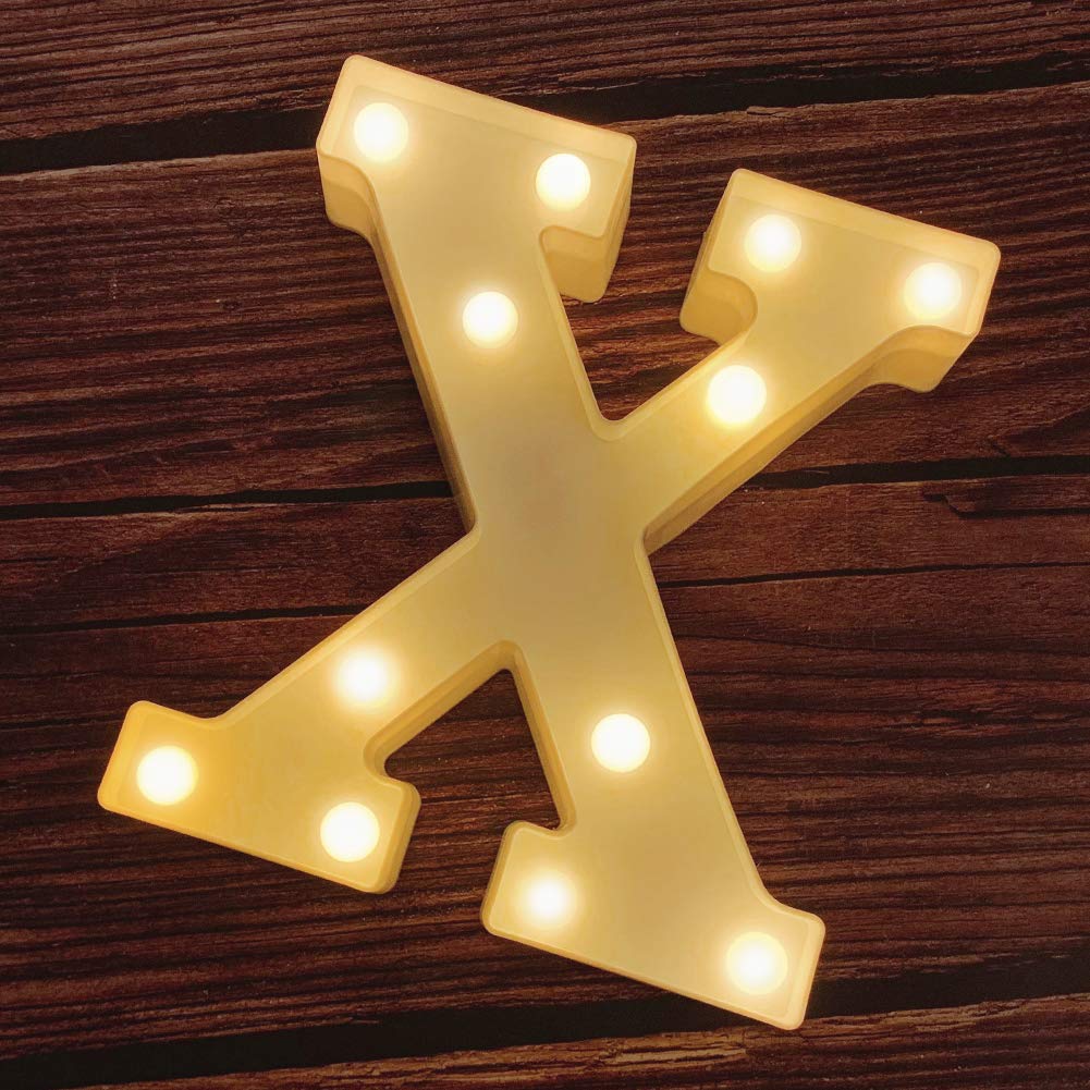 MUMUXI Light Up Marquee Letters and Numbers - Battery Powered, Bright, for Weddings, Birthdays, Parties, Celebrations, Home Decor