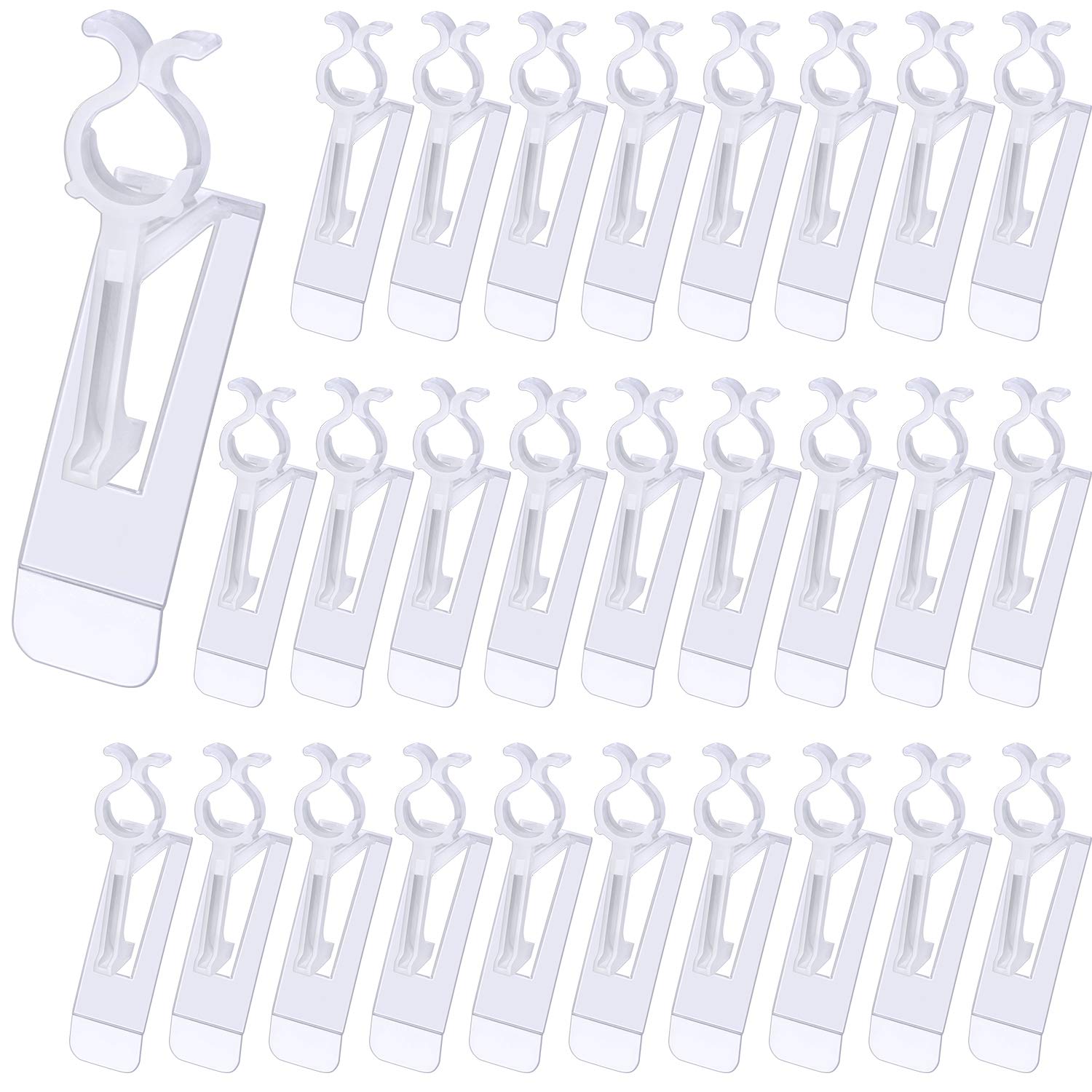 Tatuo 80 Packs Christmas Light Clip Gutter Clip Shingle Clip Work on C7 and C9