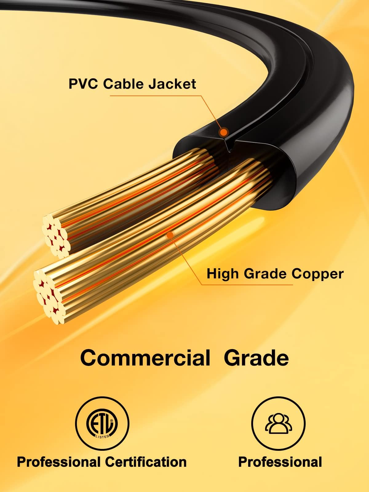 addlon 100FT LED Outdoor String Lights, 2-Pack, Shatterproof Vintage Bulbs, IP65 Waterproof, Black, Model A09JW01107