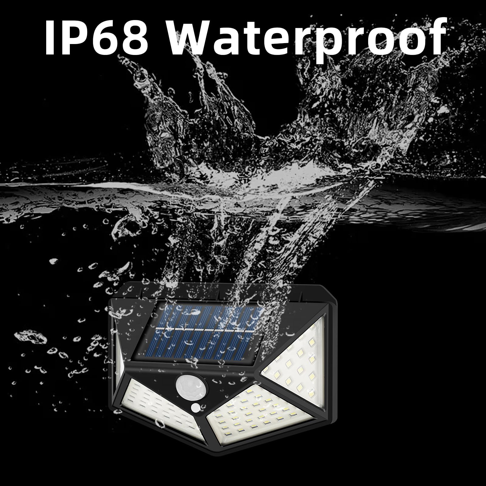 Hifor RV Lights, Magnetic Motion Sensor, Waterproof, Black, 2 Pack