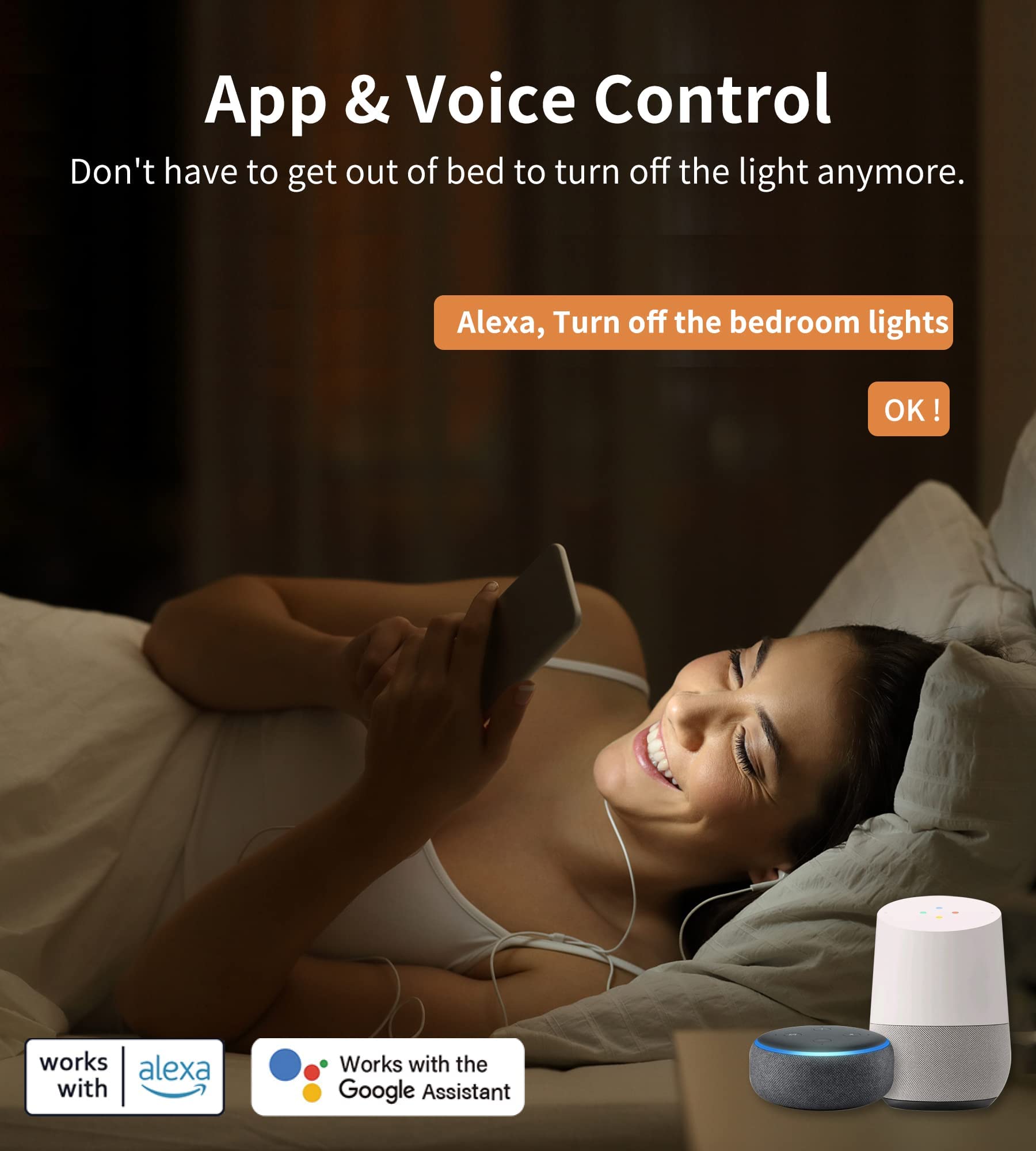 Peteme E26 Retrofit Led Recessed Lighting 6 Inch, Ic Rated Etl Certified Smart Can Light Baffle Trim Style, Rgbcw Dimmable Color