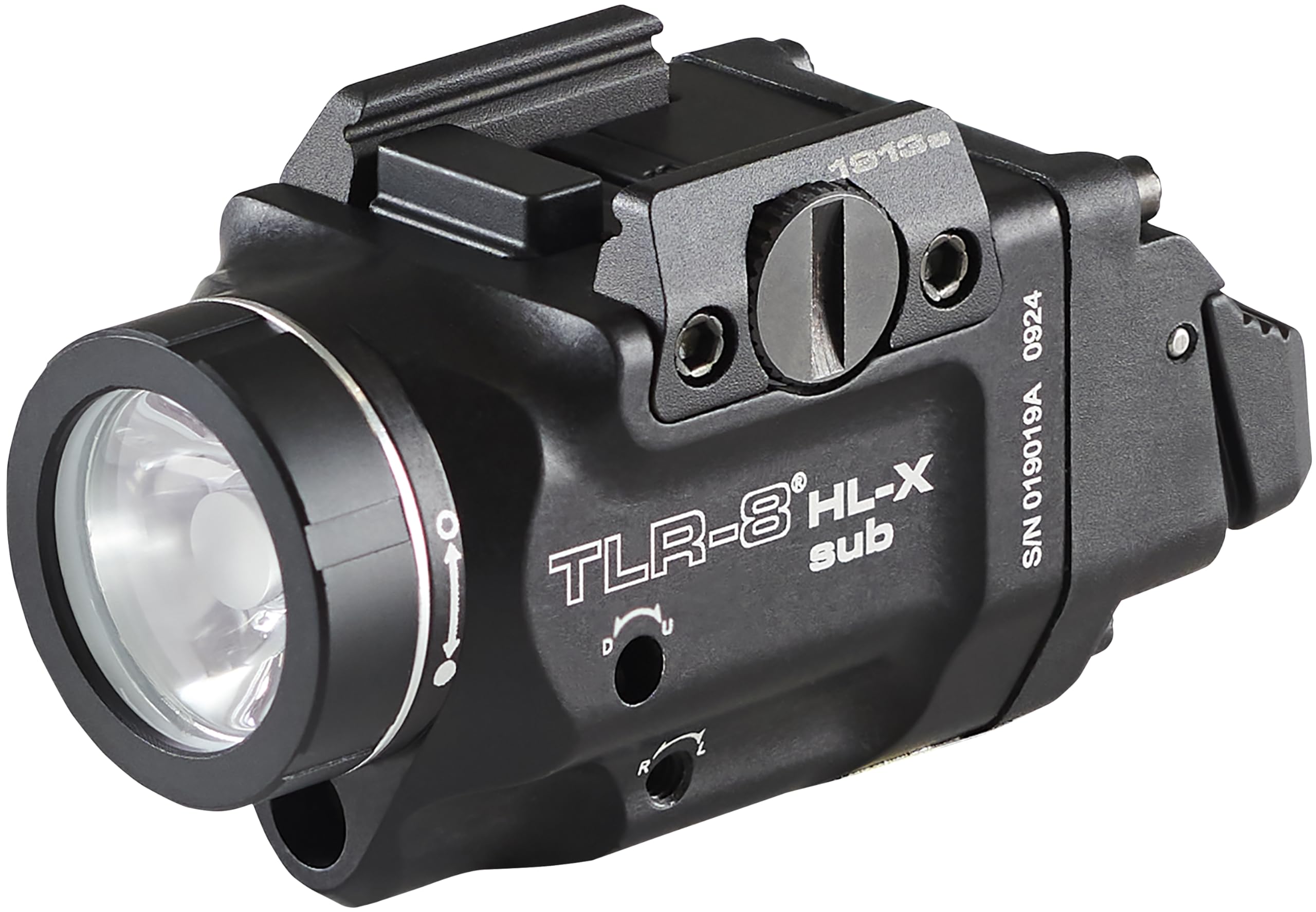 Streamlight 69468 TLR-8 HL-X sub USB 1000-Lumen Weapon Rail-Mounted Rechargeable Tactical Flashlight with Integrated Red Aiming 
