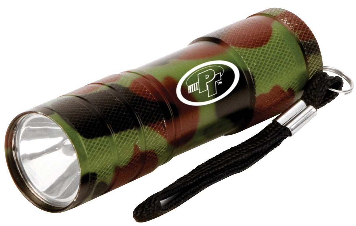 Performance Tool Led Flashlight Camo 66L - Durable Aluminum Tactical Light