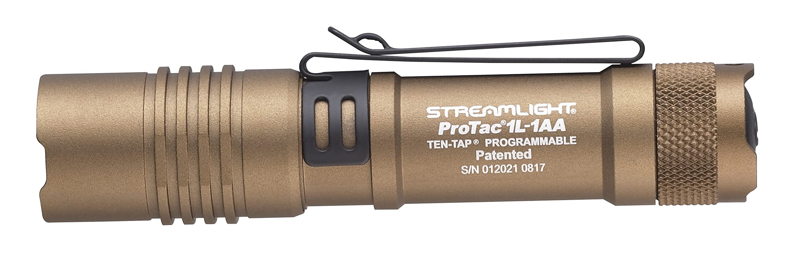 Streamlight Protac 1L Tactical Flashlight - 350 lm, Programmable, Multicolor, One Size, Model 88073