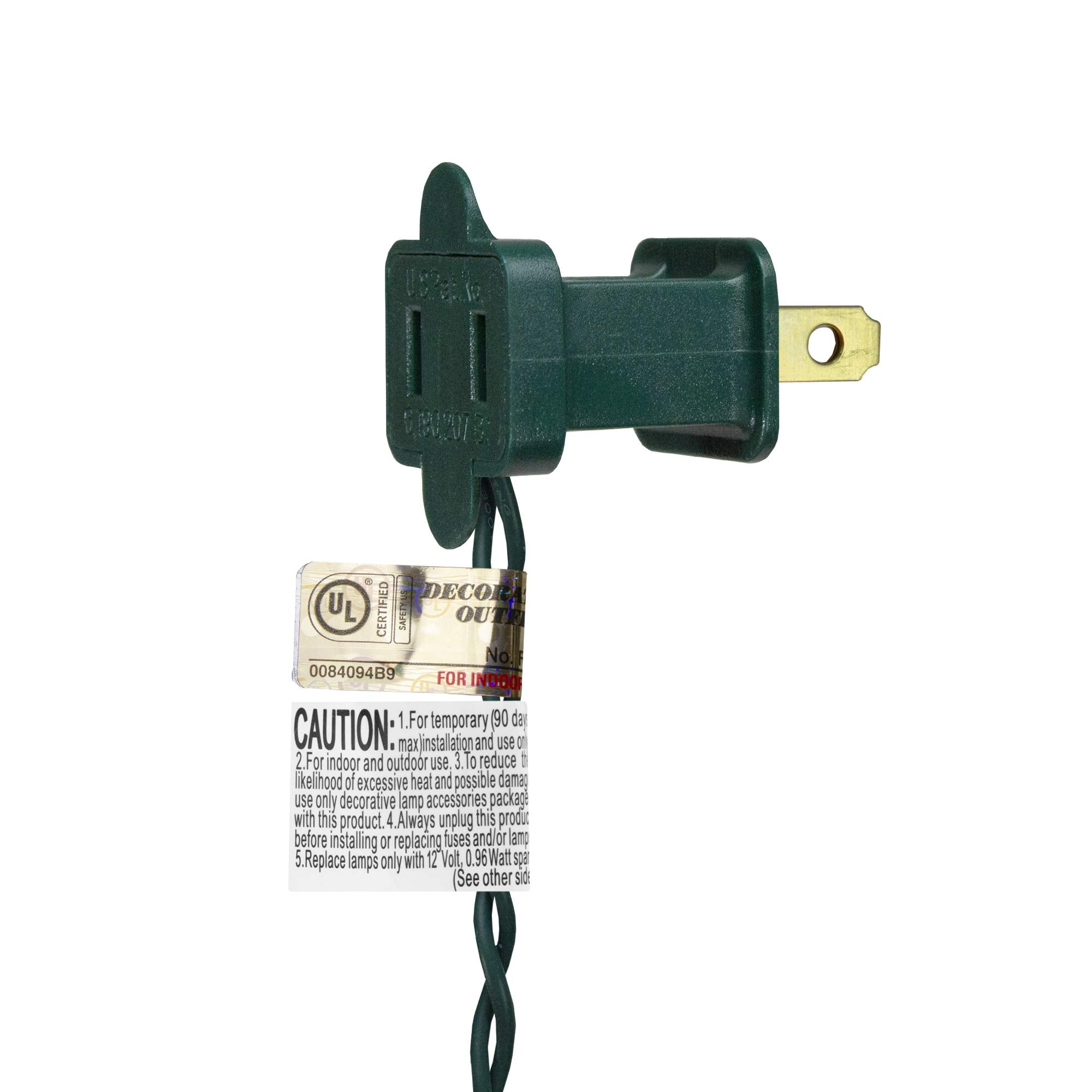 Northlight 10 Green Irish Shamrock String Lights - 7.25ft Green Wire, Plastic