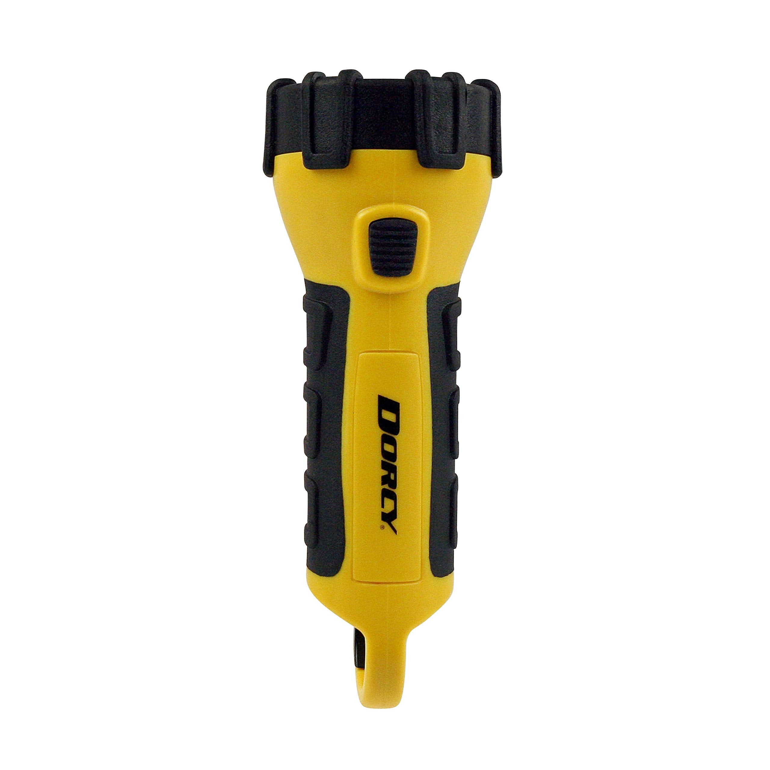 Dorcy 41-2524 2 Pk Floating Led Flashlight With Carabineer Clip, 150 Lumens, Yellow