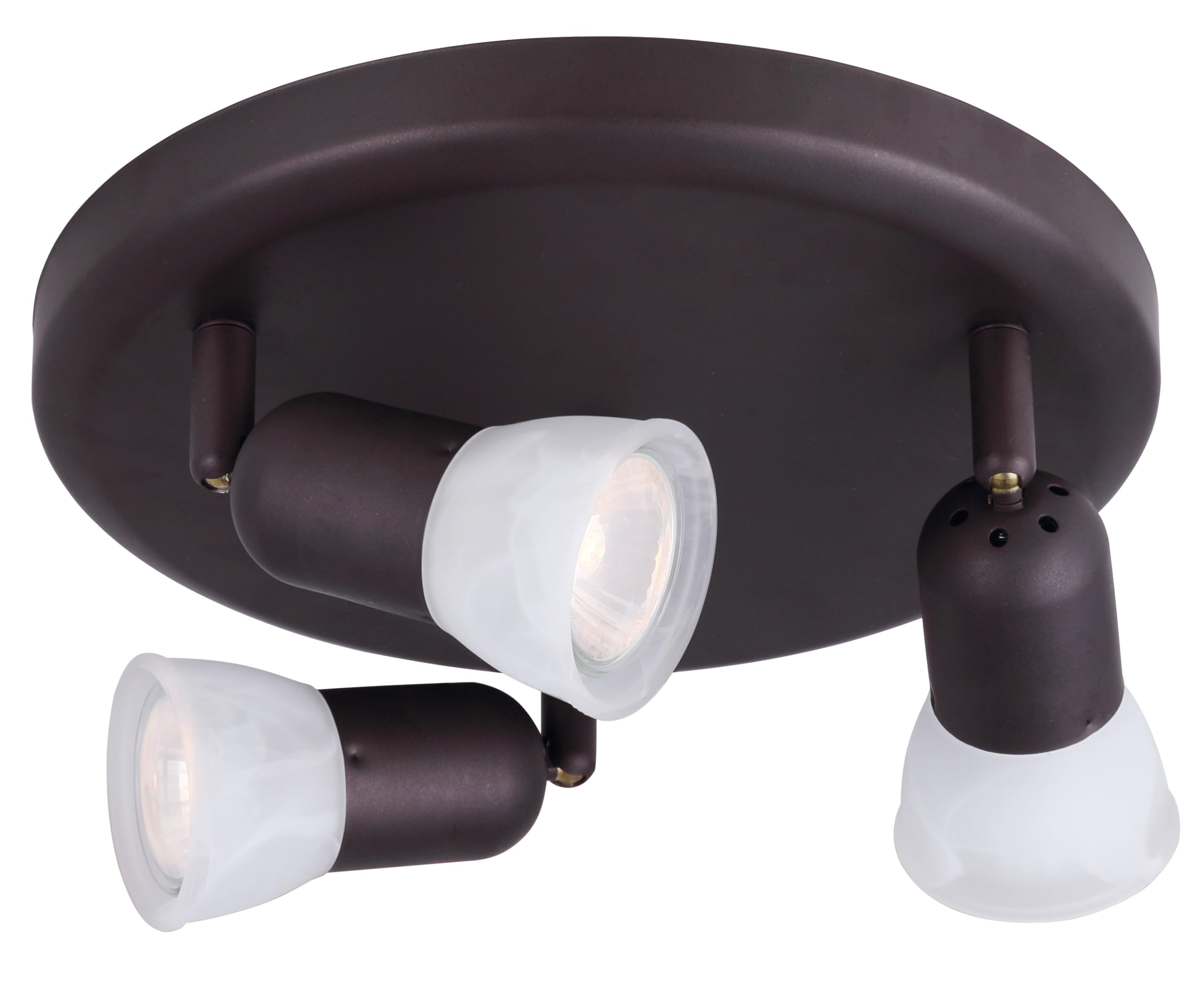 Canarm Ltd. Icw356A03Orb10 James 3 Bulb Ceiling/Wall Light, Oil Rubbed Bronze