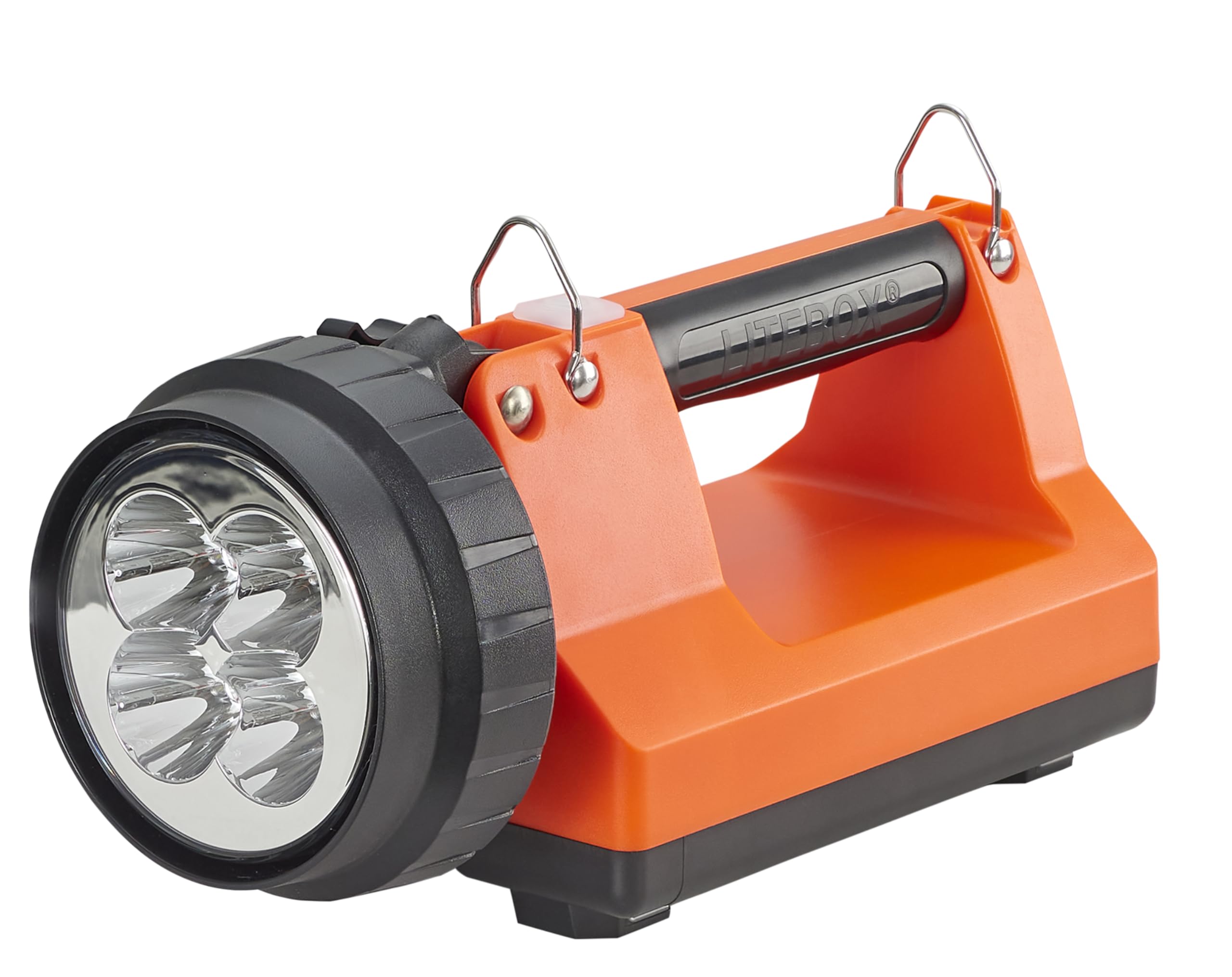 Streamlight 45865 E-Spot Firebox 1500-Lumen 110000 Candela Rechargeable Spot Beam Lantern with Dual Rear LEDs, Vehicle Mount Sys