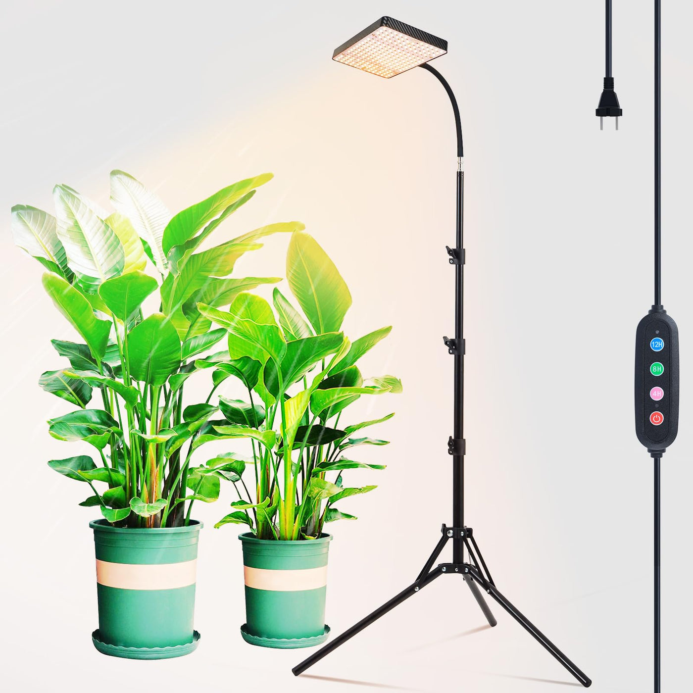 indoor plant grow light floor lamp GroCruiser 2026 Grow Light on Stand for Indoor Tall Plants, Bonsai Tre – Lightsdaddy