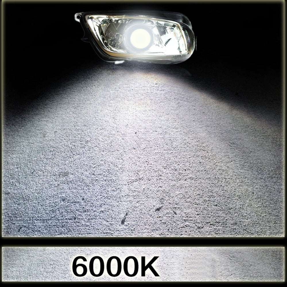 HYBKLER D4R HID Bulbs, 6000K Diamond White, 35W Low Beam, IP68 Waterproof, Pack of 2