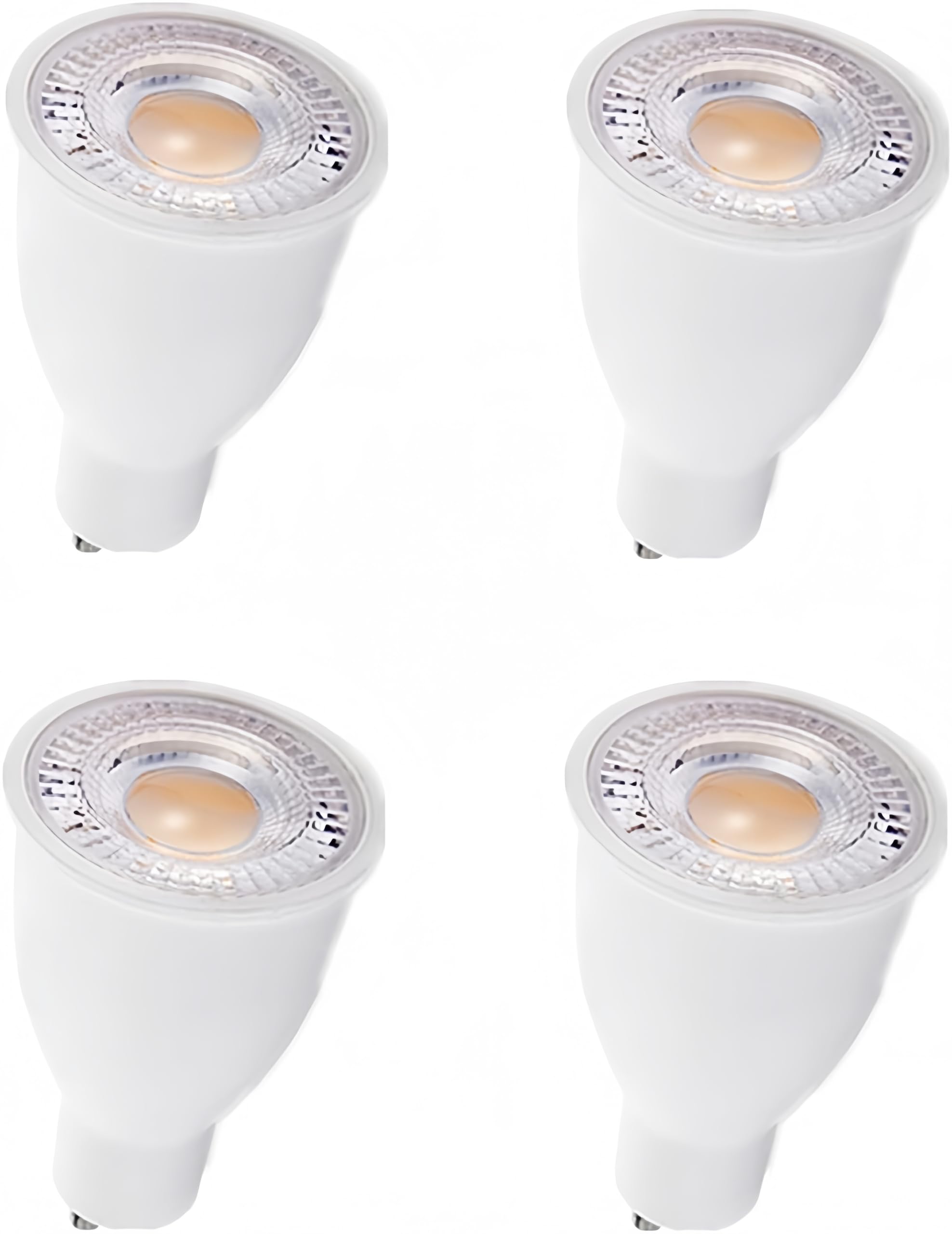 K JINGKELAI 10W GU10 LED Bulbs, 1000LM, 38° Beam Angle, Warm White, MR16 GU10 Base, 4 Pack