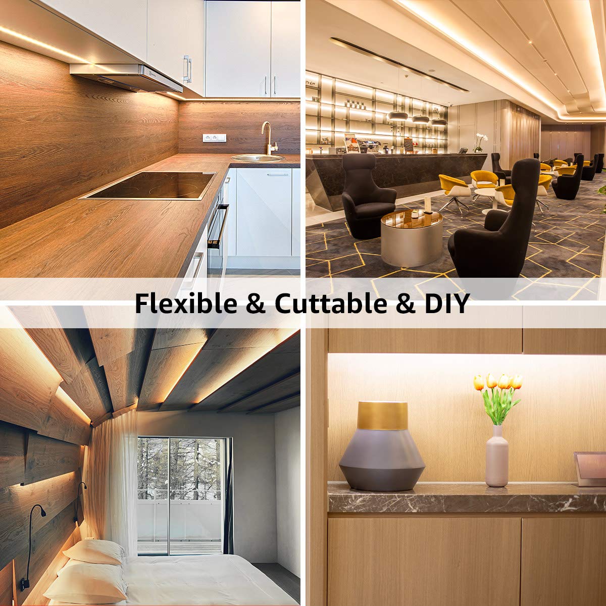 Lepro Led Strip Light, 32.8Ft Dimmable Vanity Lights, 3000K Super Bright Led Tape Lights, 420 Leds Smd 2835, Strong 3M Adhesive,