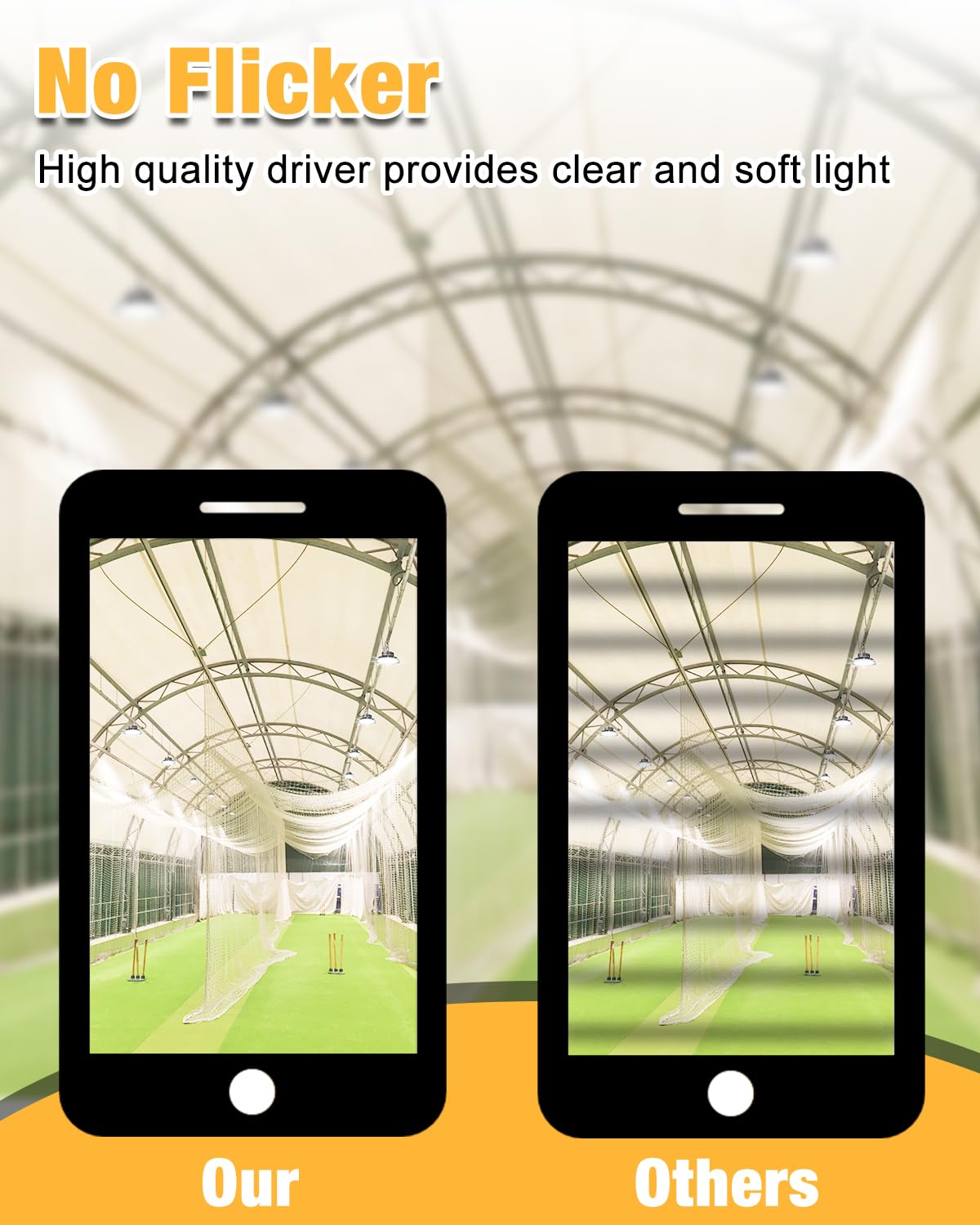 Jc-Lgl Ufo Led High Bay Light 400W 4Pack, High Bay Led Light 1600W Mh/Hps Eqv. Dimmable High Bay 6' Cable With Us Plug, Hanging