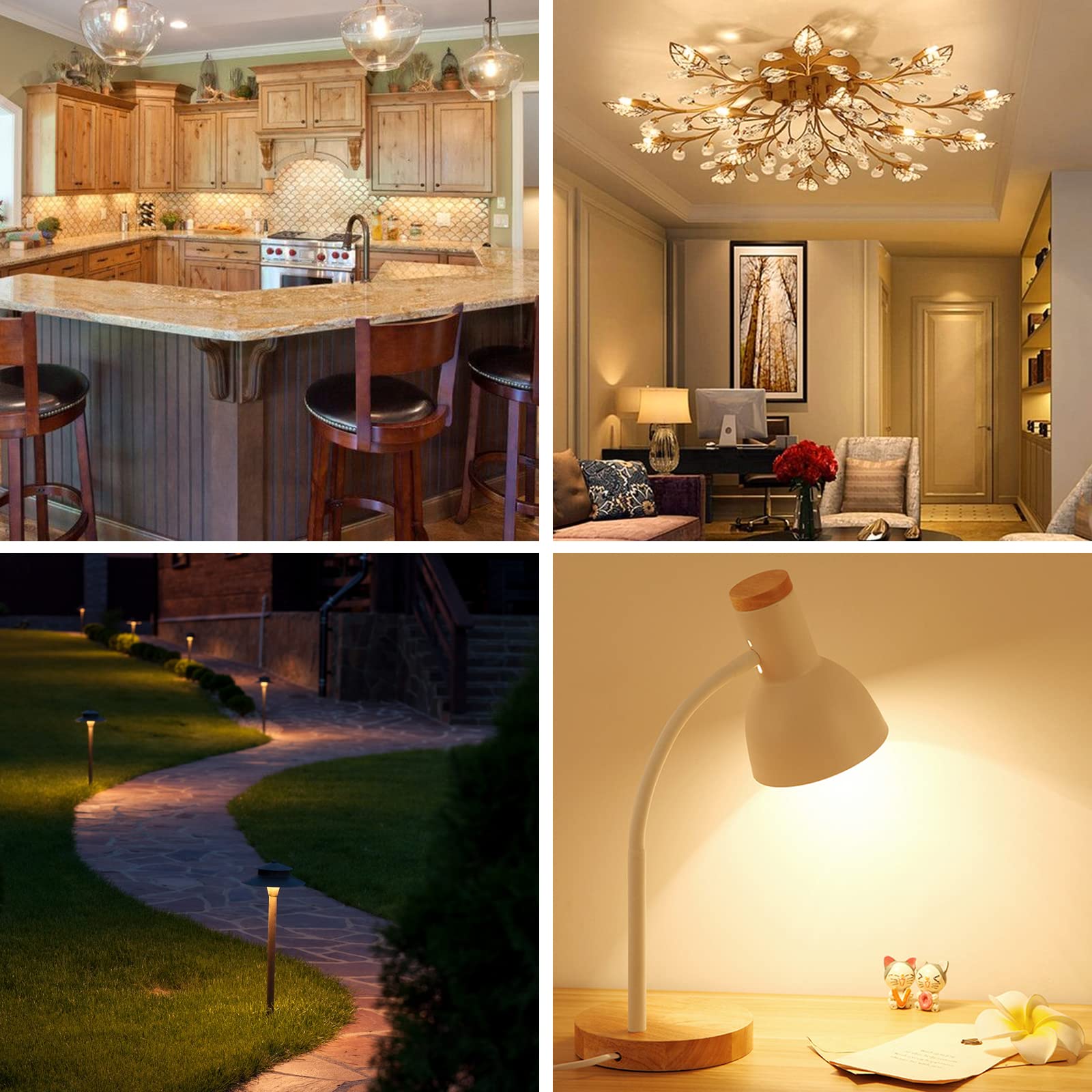 DUMILOO G4 LED Bulb T3 JC Bi-Pin Base 3W AC/DC 12V Warm White 3000K 20W-25W Halogen Bulb Replacement for Under Cabinet Puck Ligh