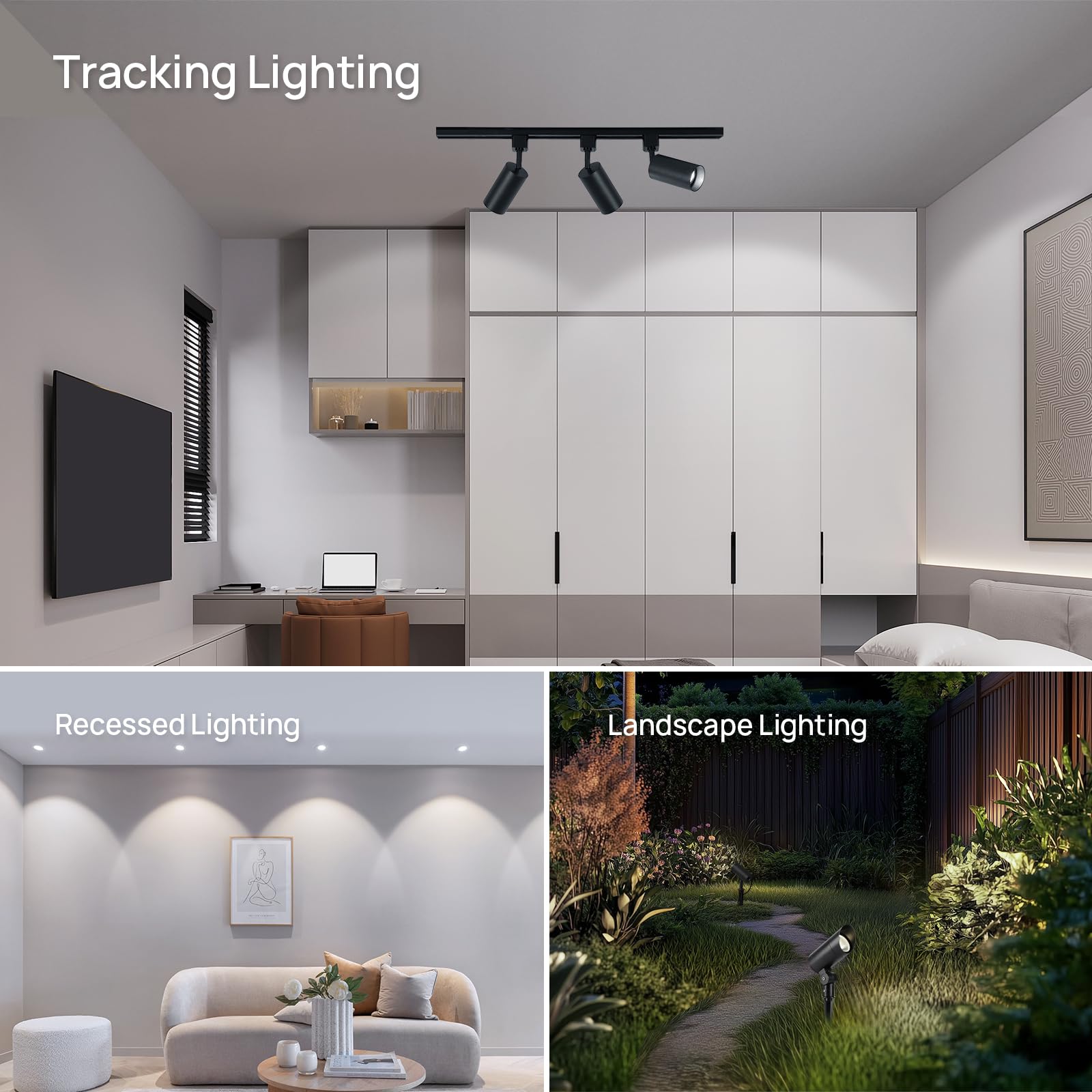 Linkind Dimmable Mr16 Led Bulbs  50W Equivalent Gu5.3 Bi-Pin Base Mr16 Bulbs  12V Low Voltage 5W 4000K Cool White 500Lm 40?Beam Angle For Spotlights  Recessed  Tracking  Landscape Lighting  6 Packs
