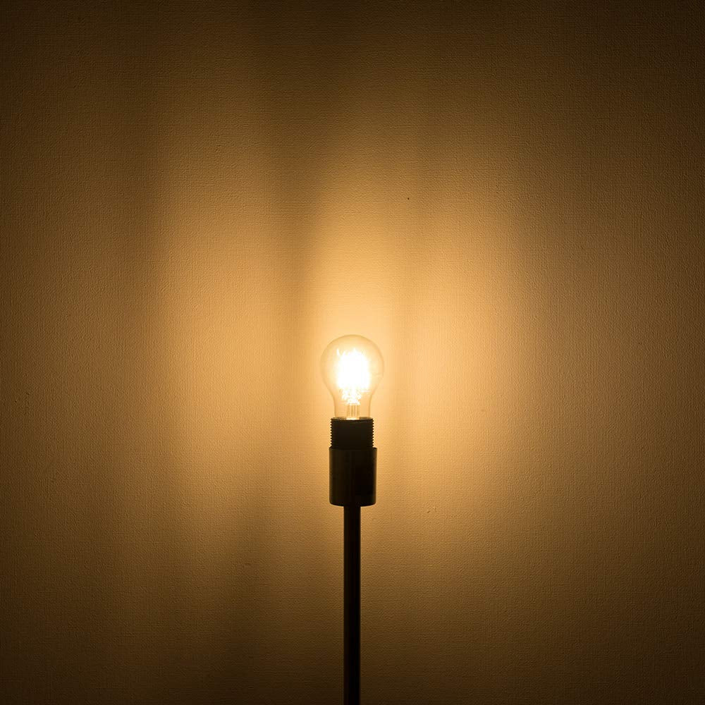 Haian Support 12V Led Bulb 6W 600Lm E26/E27 Base - 4 Pack Warm White For Rv