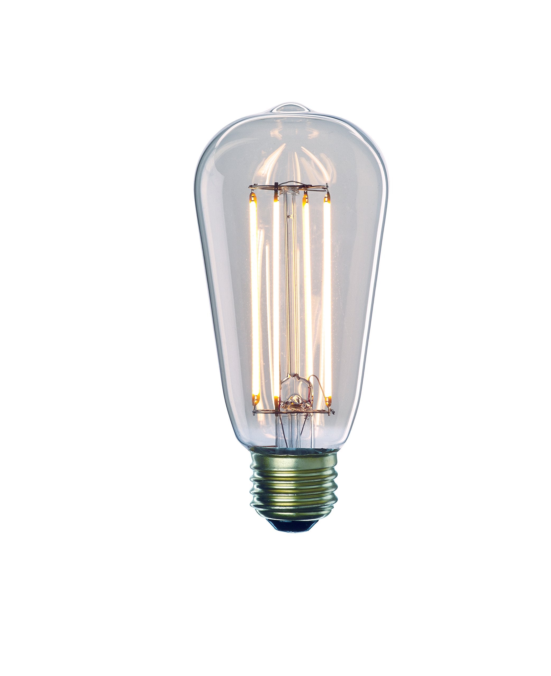 Bulbrite 776667 Dimmable LED ST18 Light Bulb, 60 Watt Equivalent, Clear