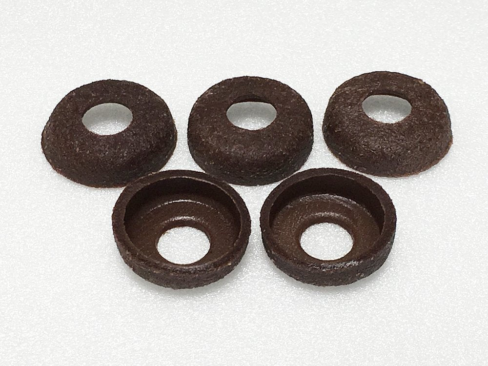 5Pcs Coleman Lantern & Stove Pump Cup Real Leather Washer