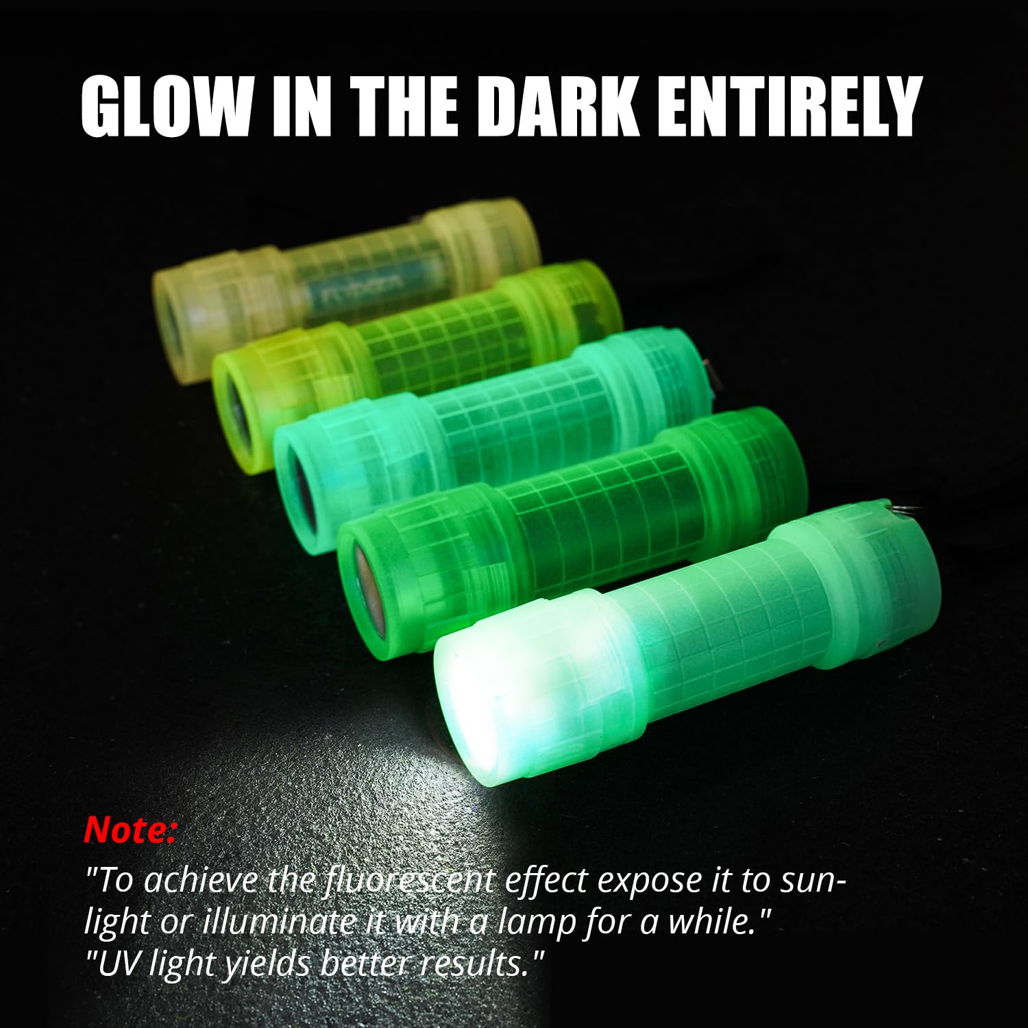 Kunhe 60 Pack Glow In Dark Flashlights Small Mini Flashlight For Kids Bulk Flashlights With Batteries Included Gift For Kids Bir