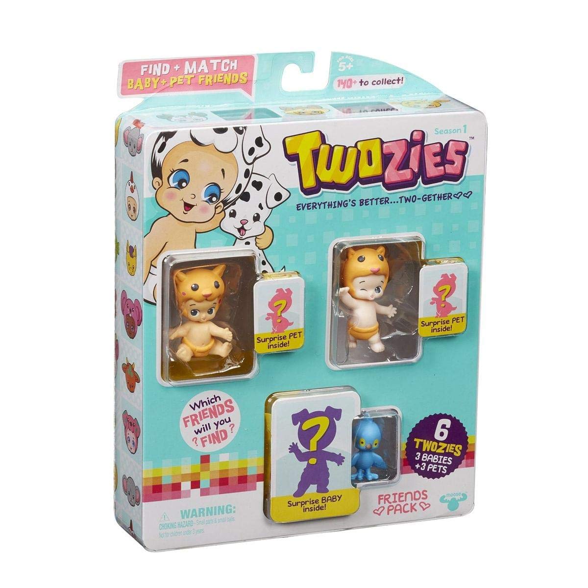 Twozies Season 1 Friends Pack Moose Toys by Twozies