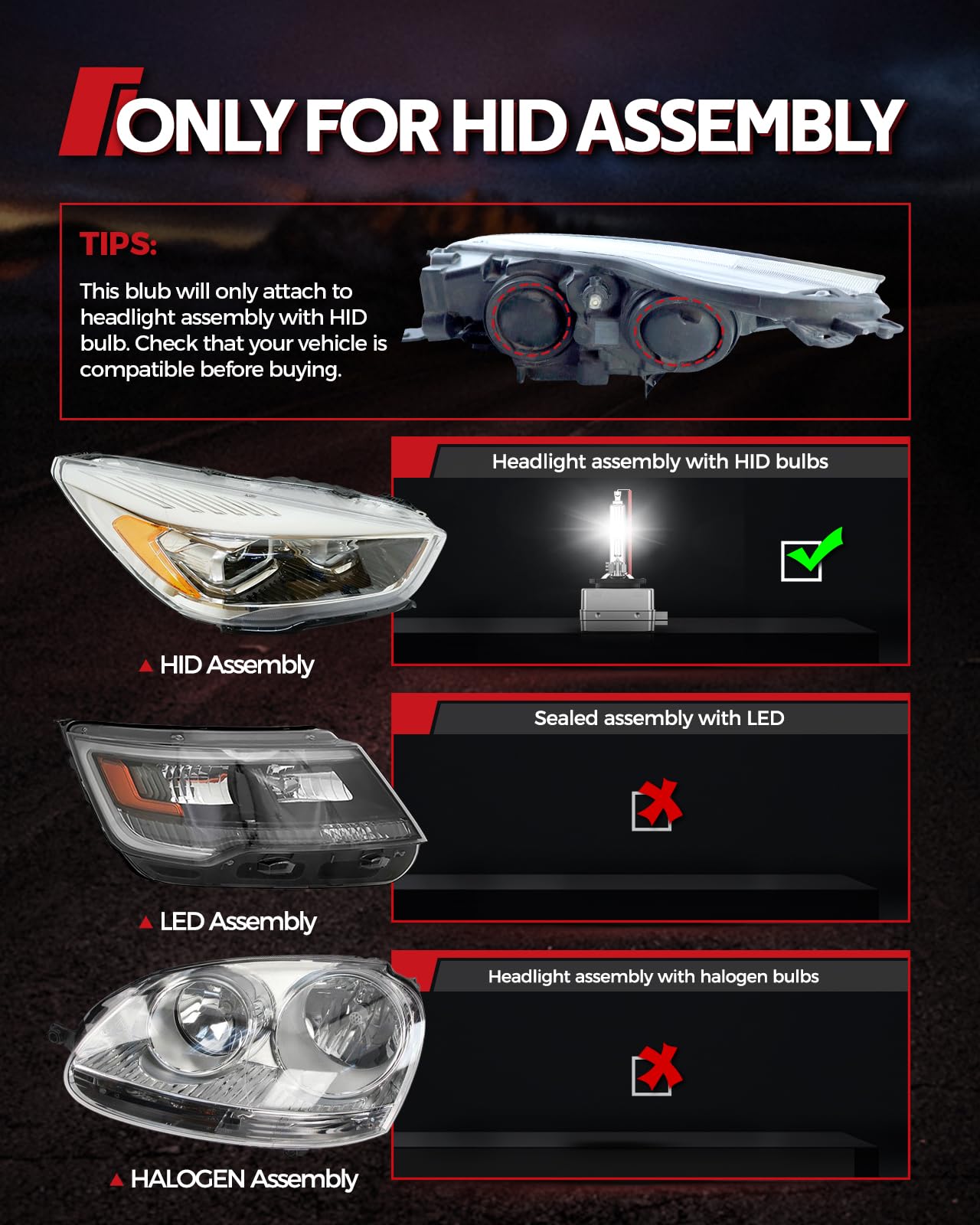Torchbeam HID Bulbs 30000 Lumens D1S 6500K H4 Series Pack of 2