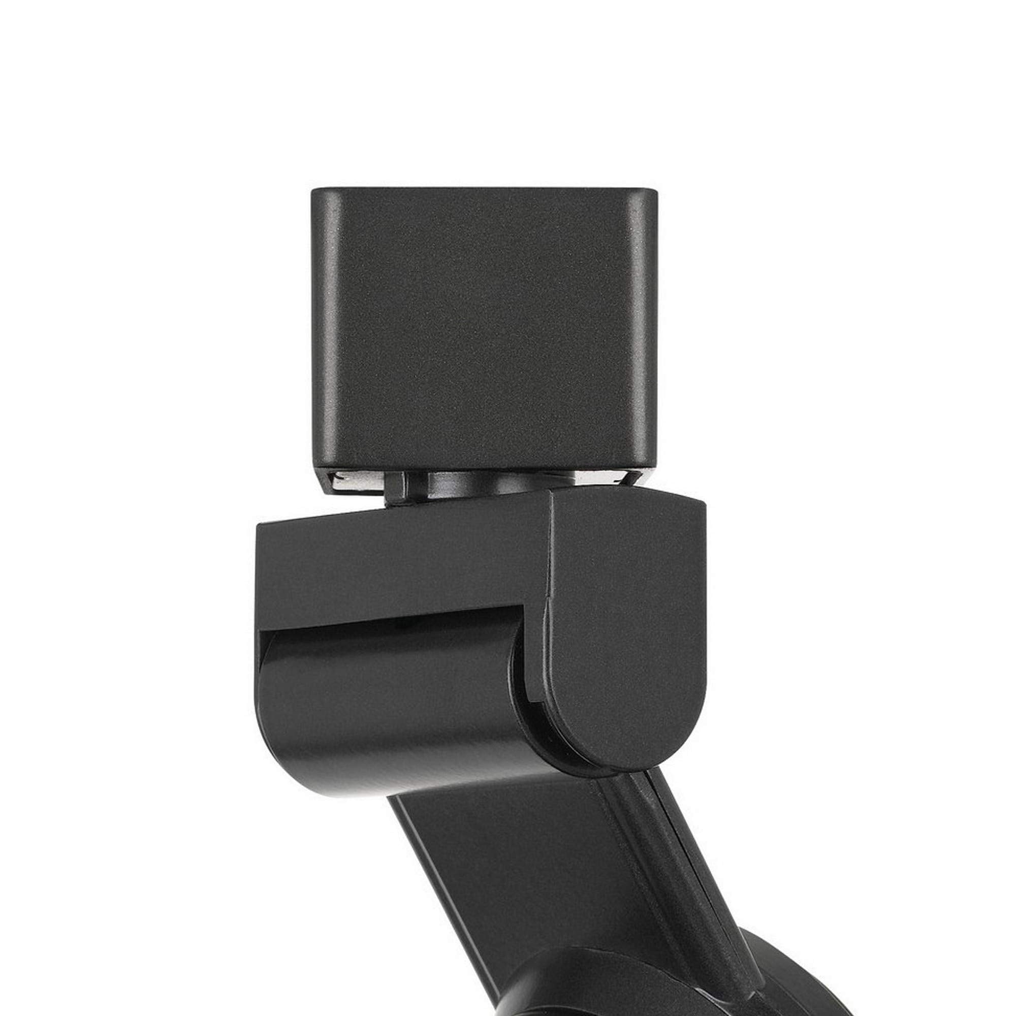 Benjara 12W Integrated Led Metal Track Fixture With Mesh Head, Black And Bronze