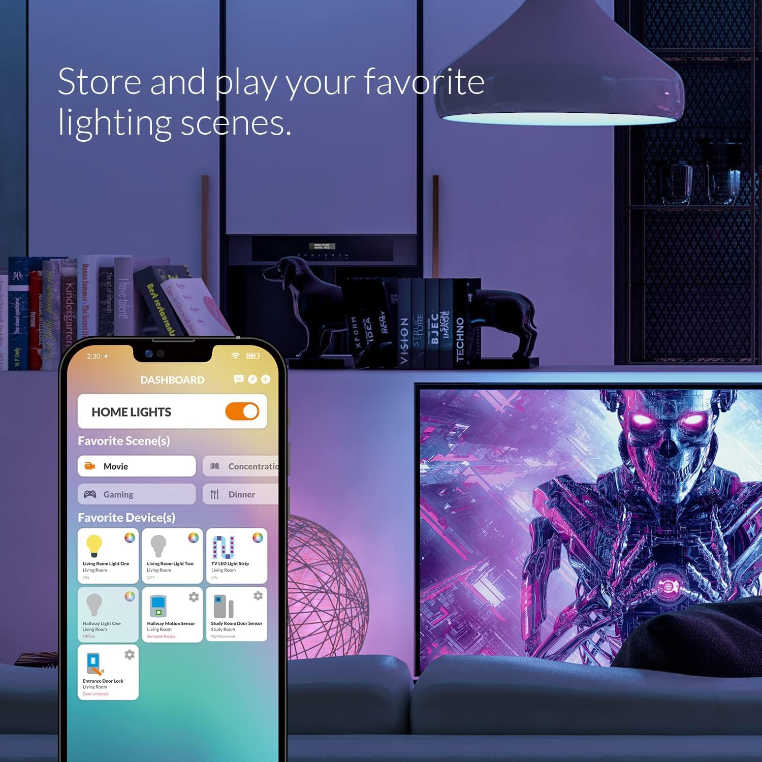 ERIA Smart Light Bulbs A19 ZigBee, Dimmable 75W Equivalent, Extra Bright 2-Pack, Color Changing, Works with Hue, Alexa, Google Assistant