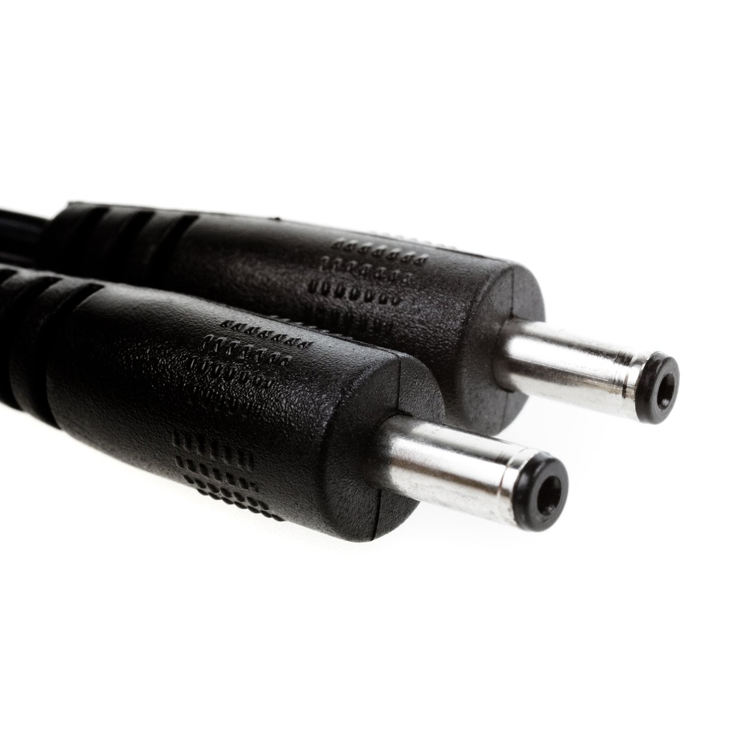 Eshine Interconnect Cable - Male To Male, 3.5Mm X 1.35Mm, For Led Under Cabinet Lighting With Wire Clips (6.5Ft, Black)