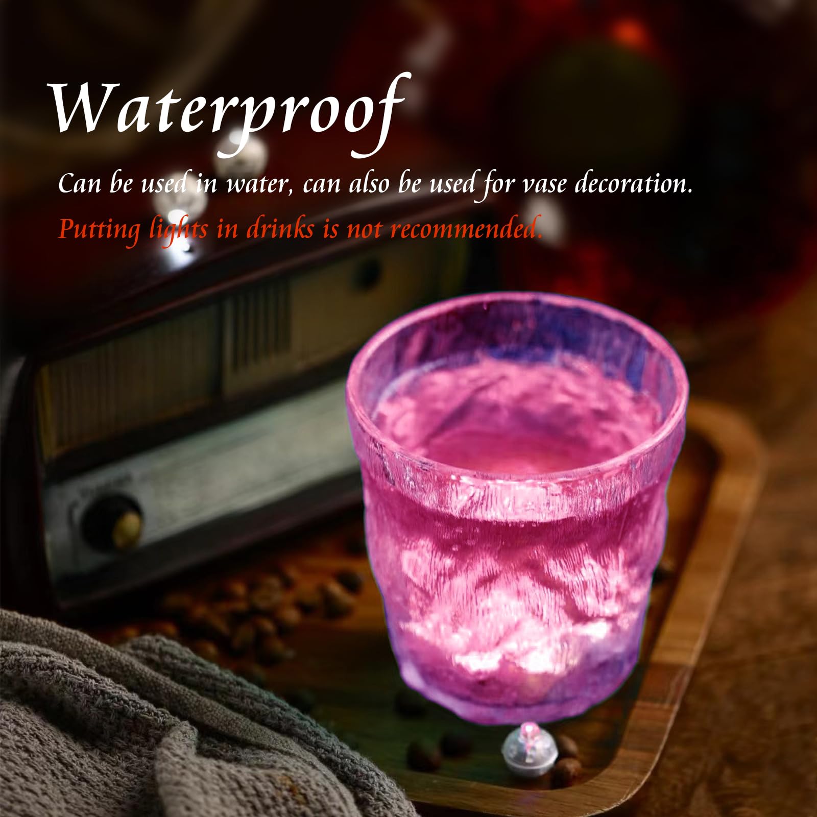 Chzk 100Pcs Balloon Lights Mini Led Lights Round Long Standby Time Multicolor Ball Light Paper Lantern Balloons Lights For Birthday Party Christmas Halloween Decoration (Pink, 100 Pcs)