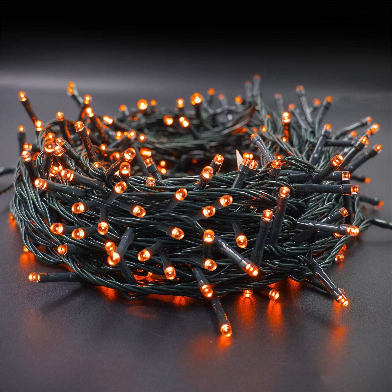 Twinkle Star 200 Led 66Ft Halloween Fairy String Lights, Halloween Decoration Lights With 8 Lighting Modes, Mini String Lights P