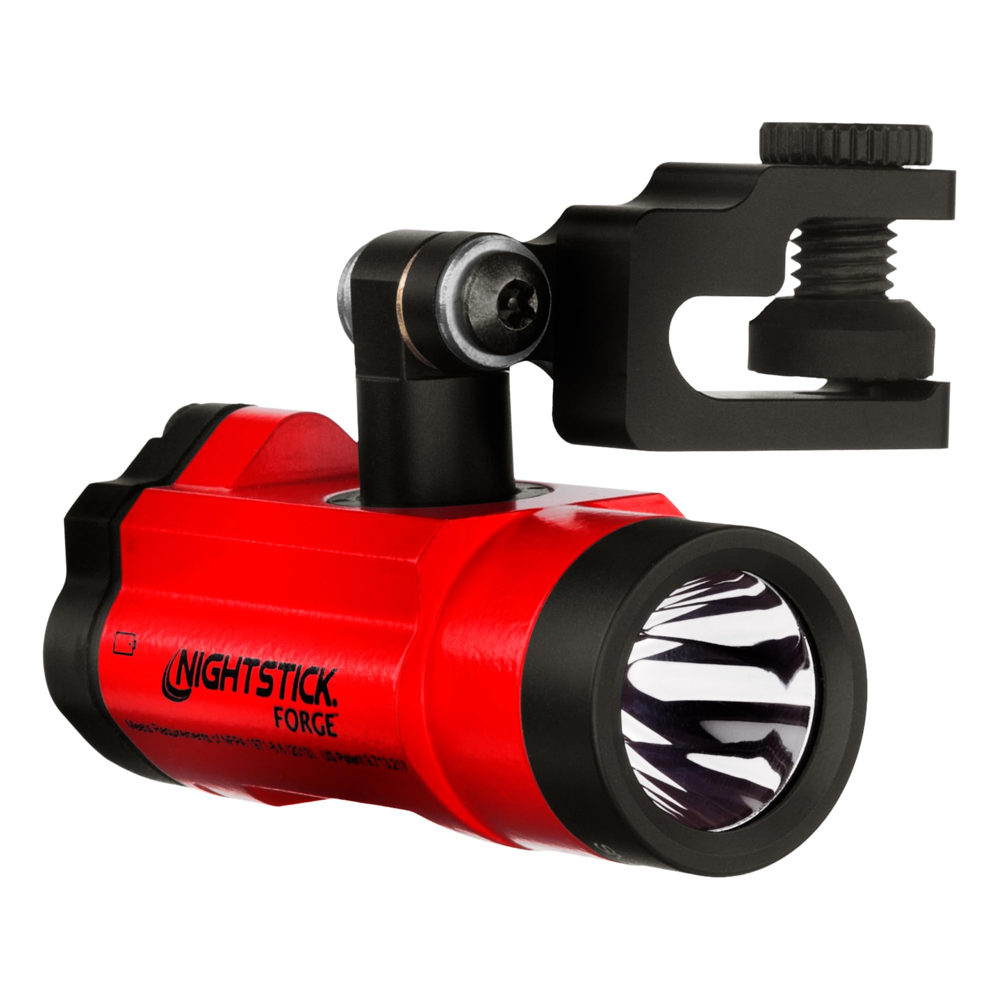Nightstick XPP-5465R Forge Intrinsically Safe Helmet-Mounted Multi-Function Flashlight, Red