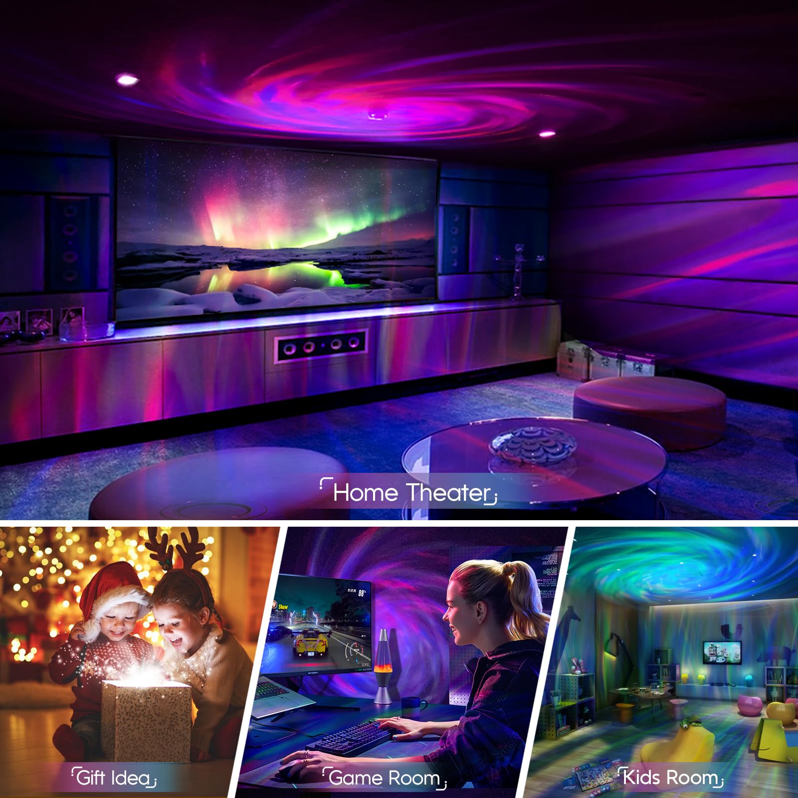 Rossetta Astronaut Galaxy Projector  Star Lights For Bedroom  Night Light Projectors With Timer And Remote  Kids mature-themeds Room Decor Aesthetic  Gifts For Christmas  Birthdays