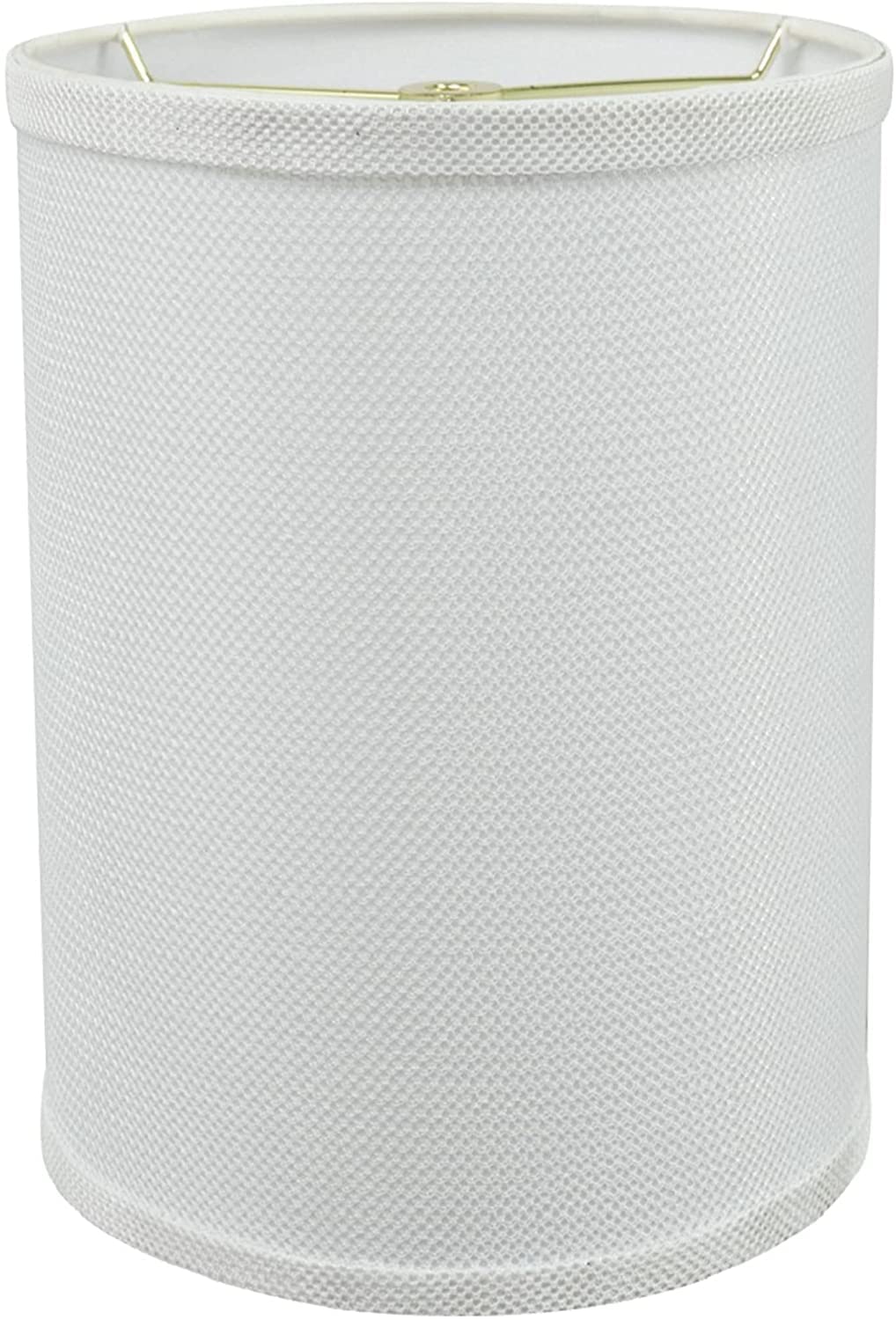 Aspen Creative Drum Lamp Shade 8inx8inx11in White Network Model 31279A