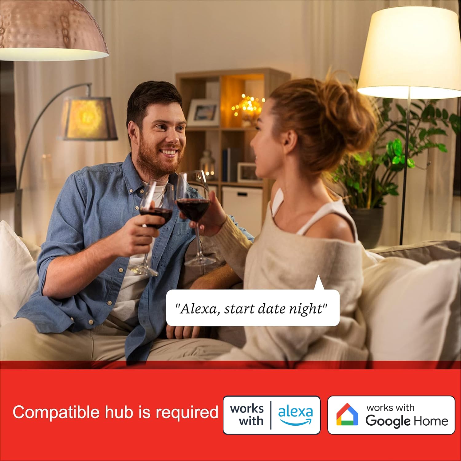 Sengled Zigbee Smart Light Bulbs, Smart Hub Required, Works With Smartthings And Echo With Built-In Hub, Voice Control With Alex