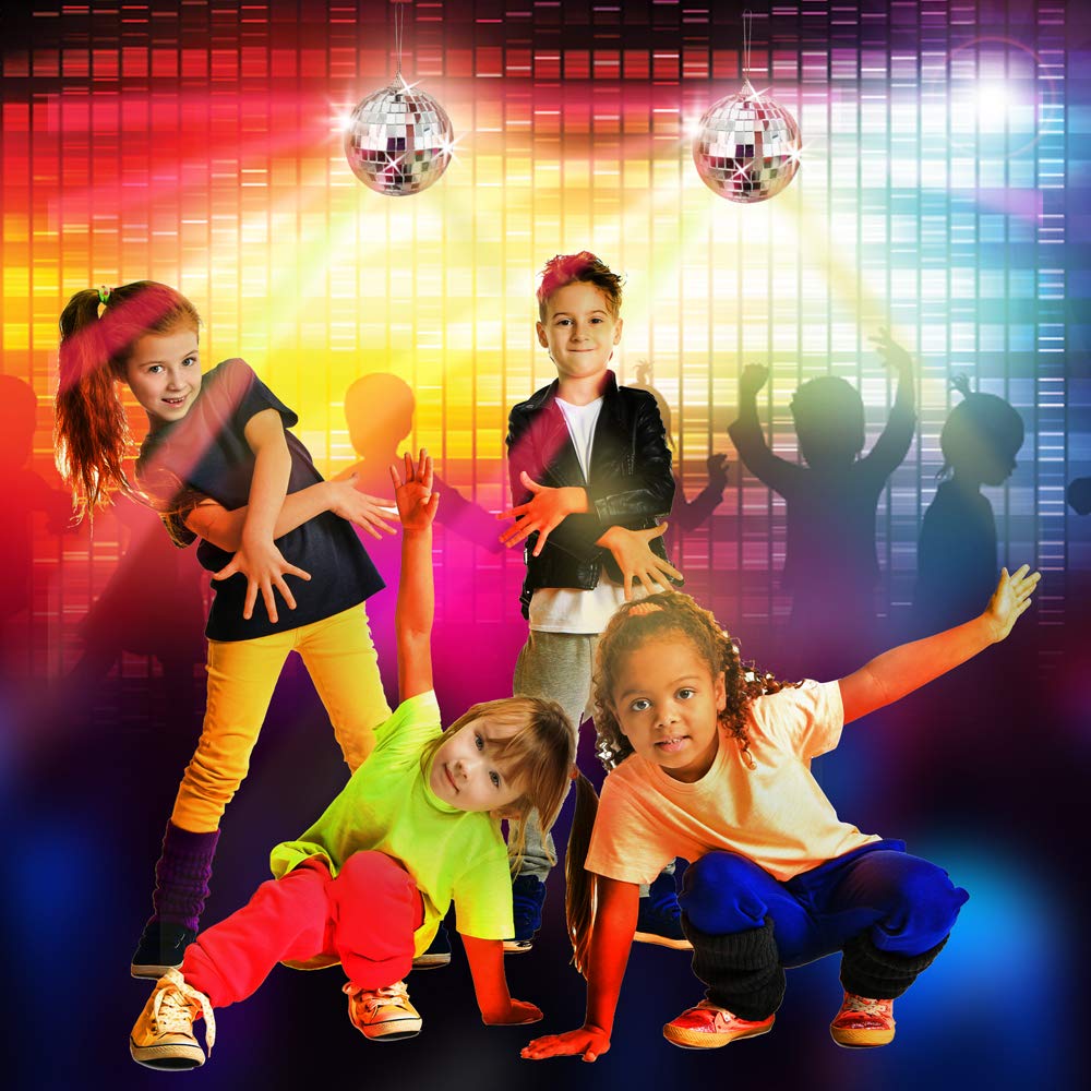 Artcreativity 4 Inch Mirror Disco Ball, Set Of 2, Silver Disco Balls With Hanging String For Parties, Birthdays, & Weddings, 90’S Disco Party Decorations & Supplies, Ceiling Décor Disco Accessories