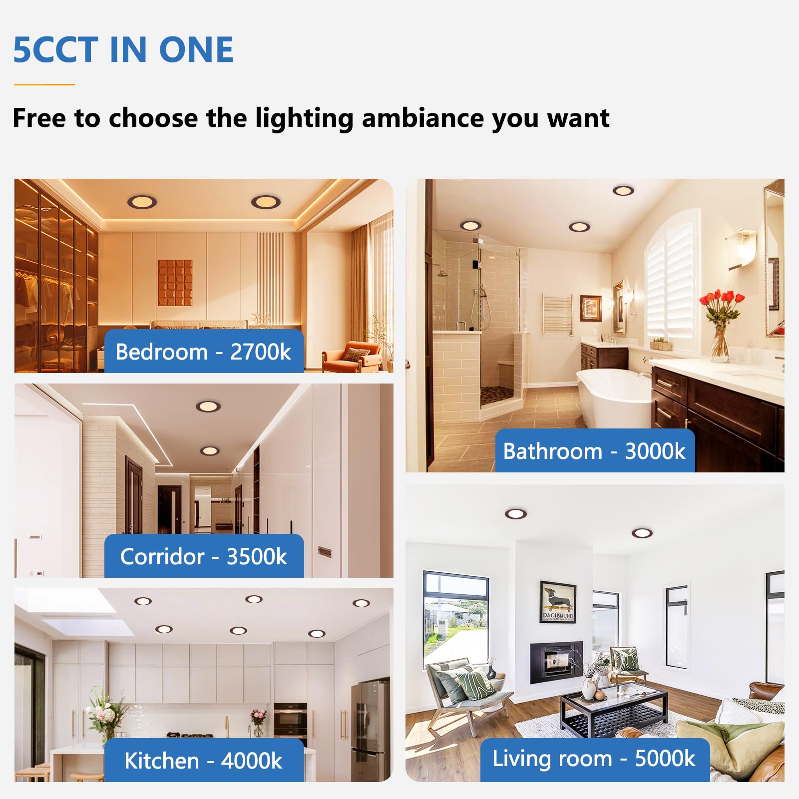 Cycevsun 12 Pack Bronze Recessed Lighting 6 Inch With Night Light, Canless Ultra Thin Wafer Downlight Pot Outdoor Exterior Soffi