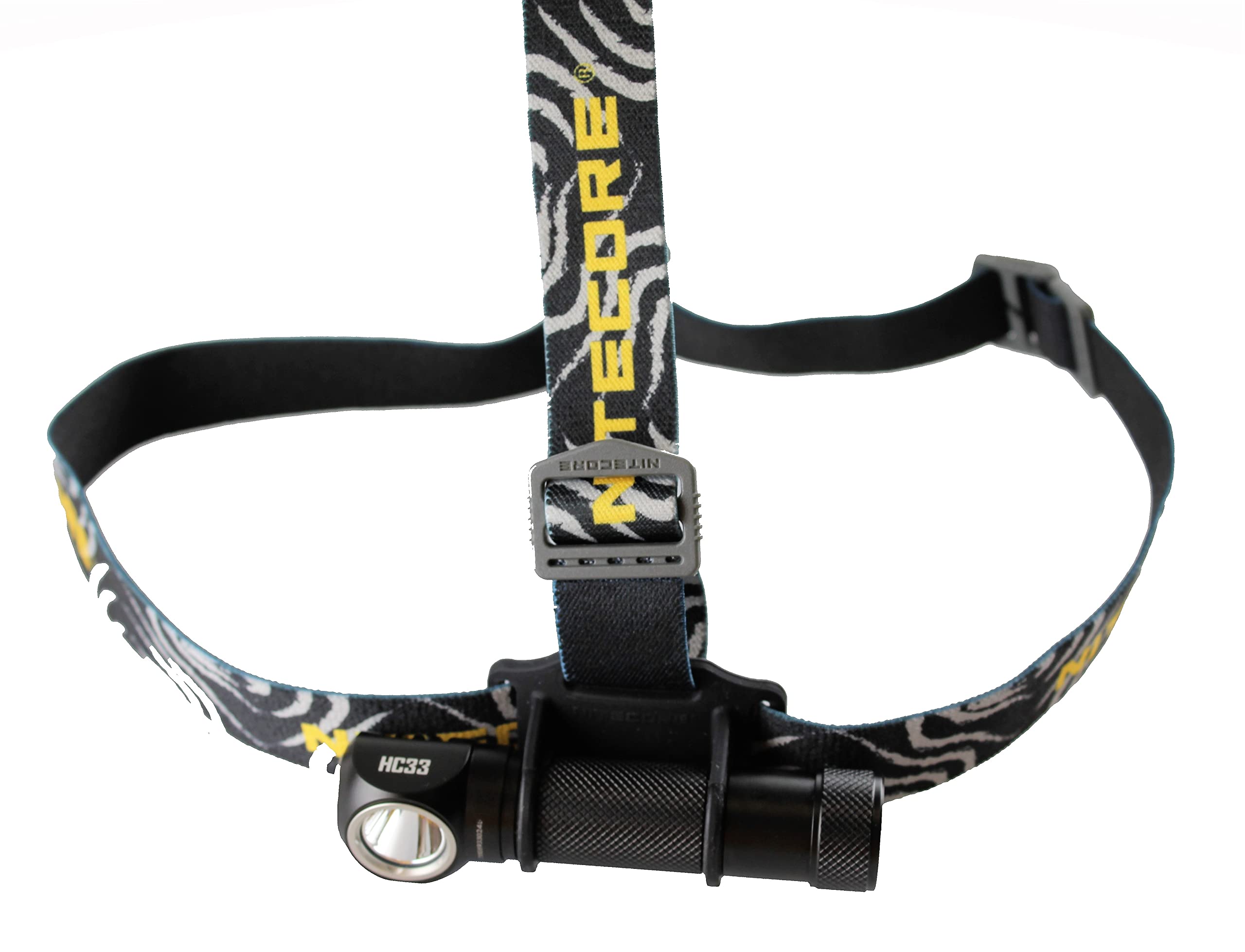 NITECORE HC33 LED Headlamp, 1800 Lumen, Aluminum, Black, High Performance